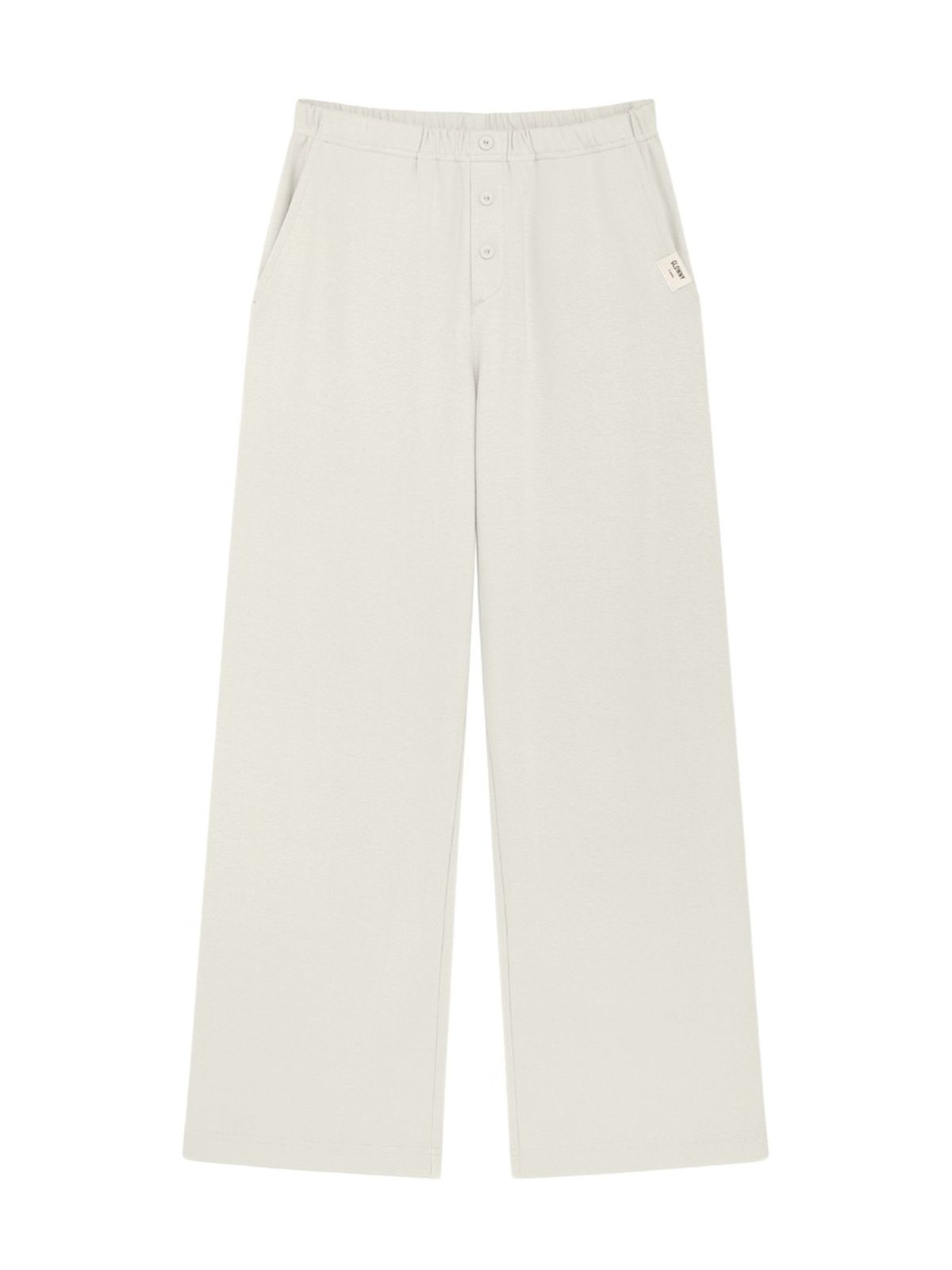 글로니(GLOWNY) G BUTTON FLY PANTS (MARSHMALLOW)