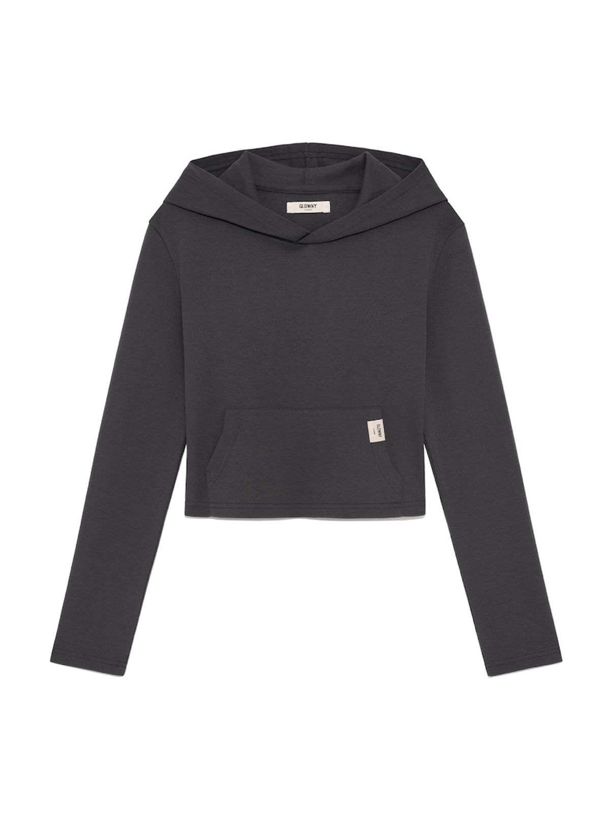 글로니(GLOWNY) G COMFORT HOODIE (CHARCOAL)