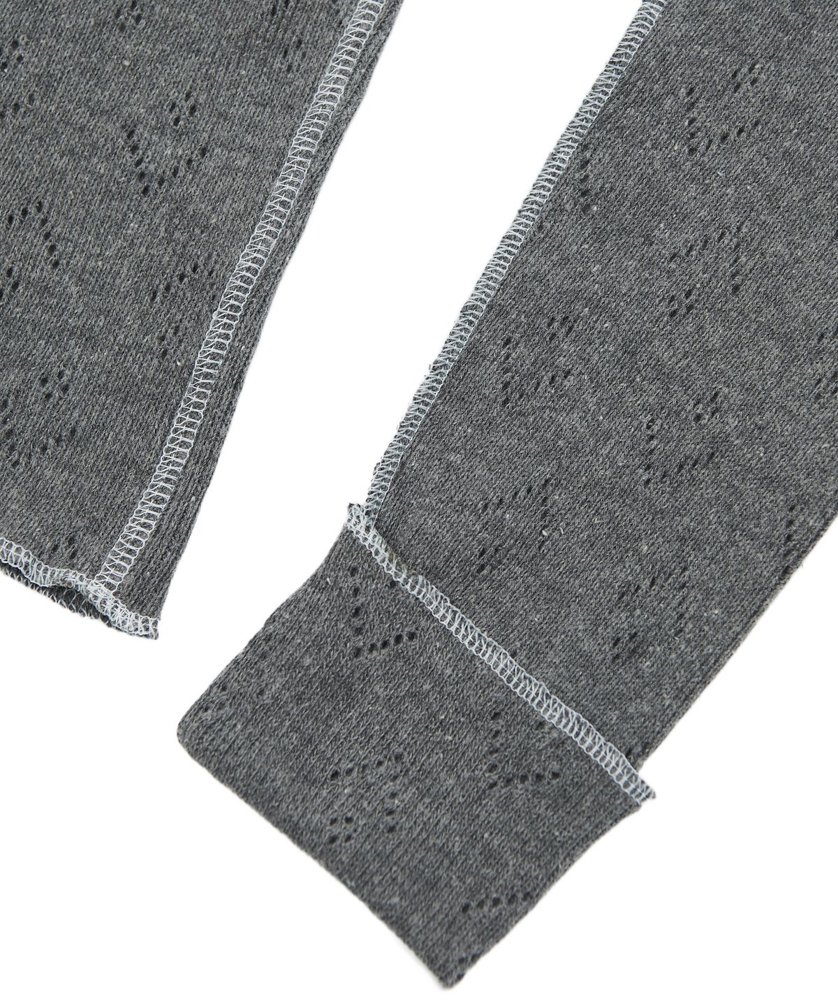 크루치(KRUCHI) Punching Knit (GREY) WOMENS