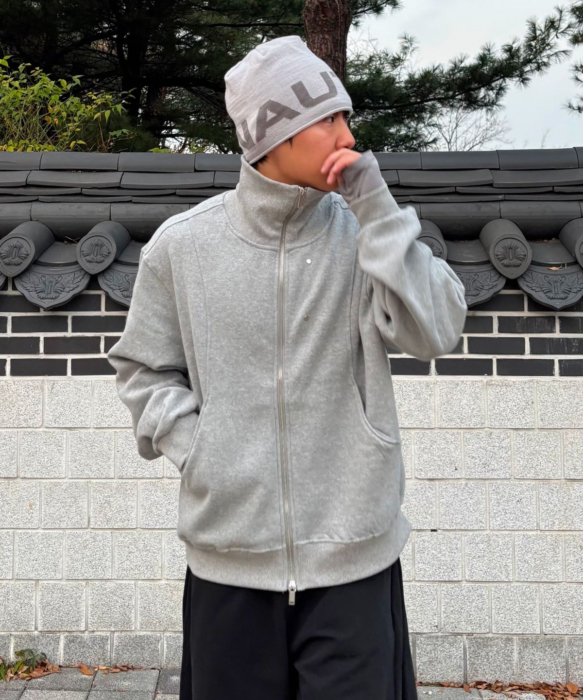 노티카(NAUTICA) 스펠아웃 비니(2colors) NCA1766