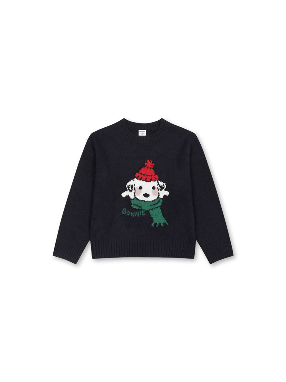 탑텐 키즈(TOPTEN KIDS) 공용 아홉시바니 홀리데이 풀오버 스웨터_MKG1ER3802
