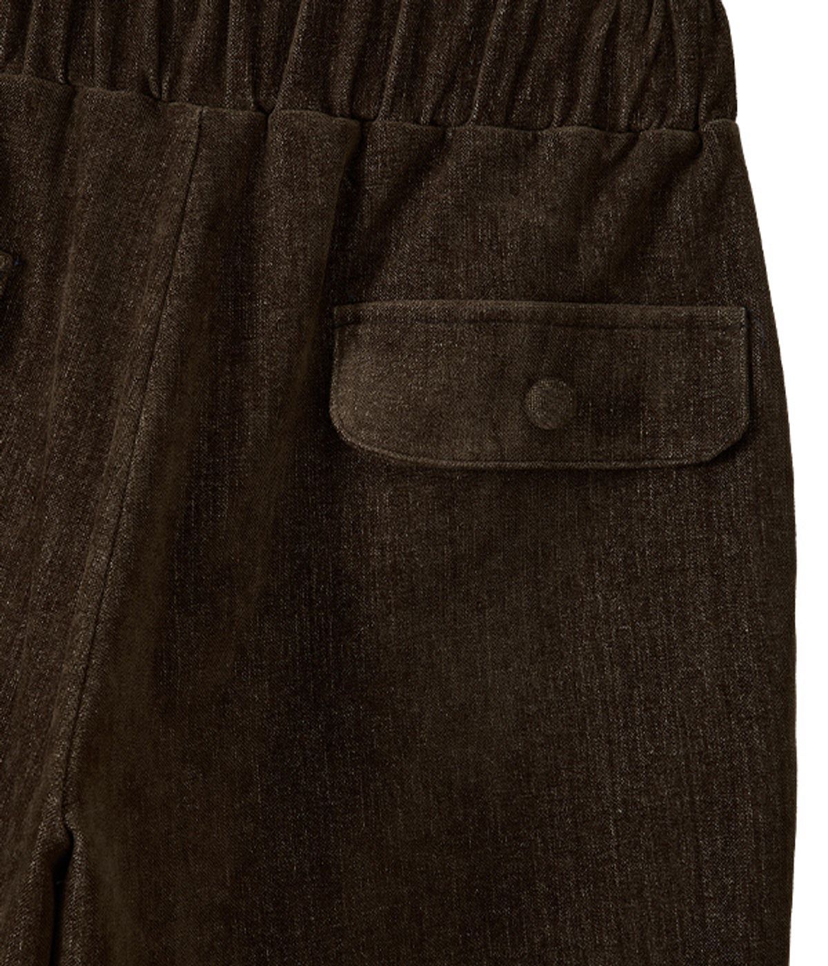 유쓰배쓰(YOUTHBATH) Ruffled Wide Crop Pants