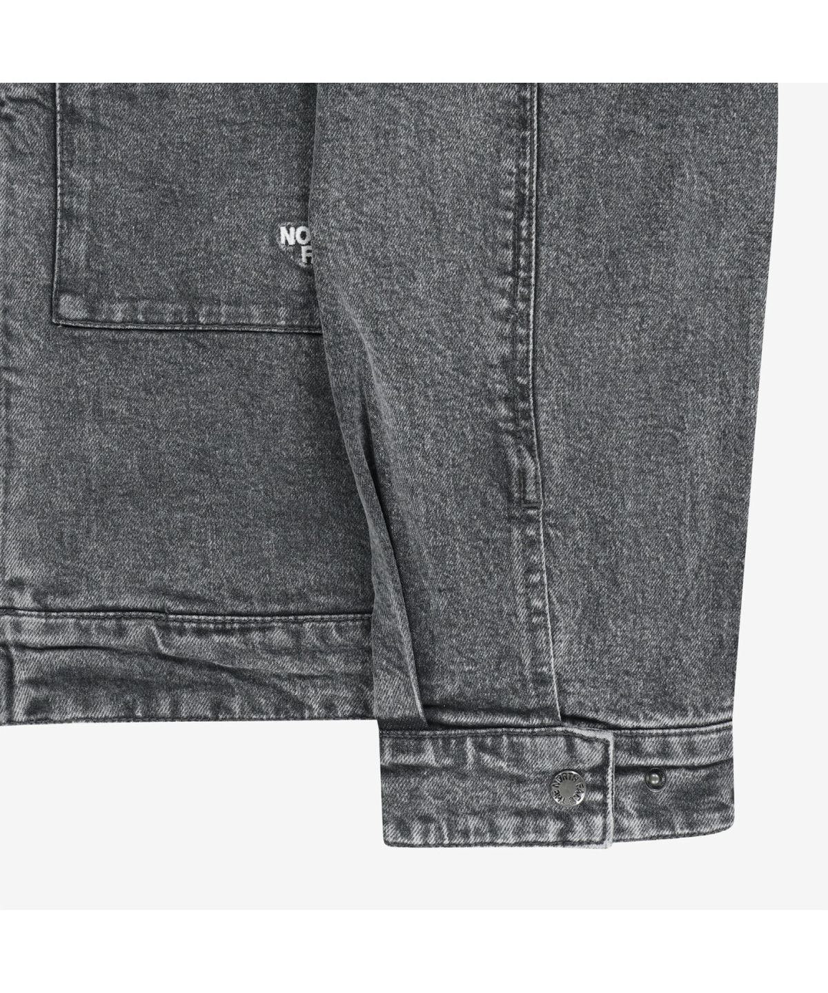 노스페이스(THE NORTH FACE) NJ3BR53J 데님 트러커 자켓 GRAY
