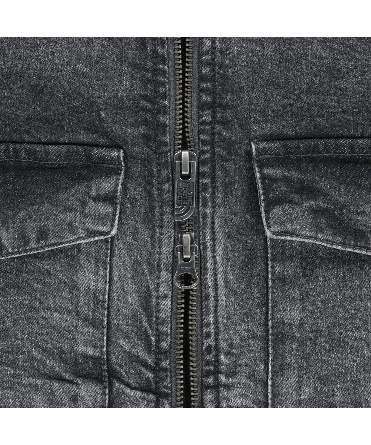 노스페이스(THE NORTH FACE) NJ3BR53J 데님 트러커 자켓 GRAY