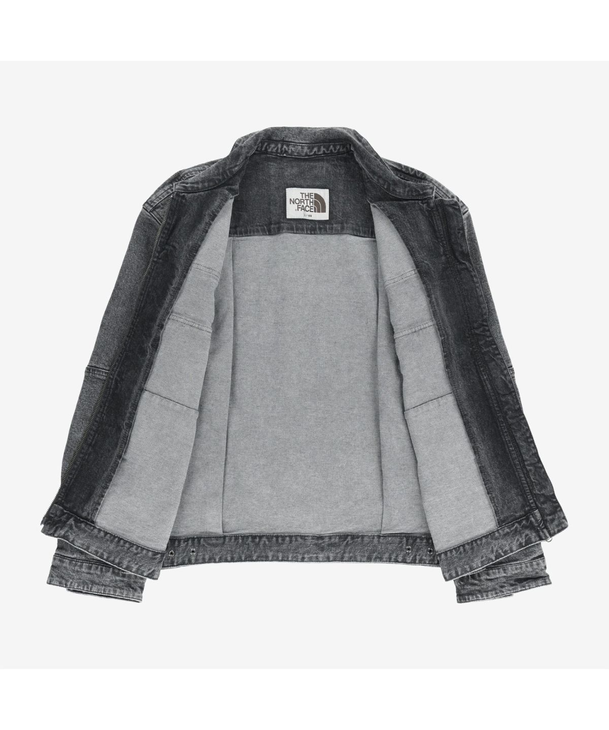 노스페이스(THE NORTH FACE) NJ3BR53J 데님 트러커 자켓 GRAY