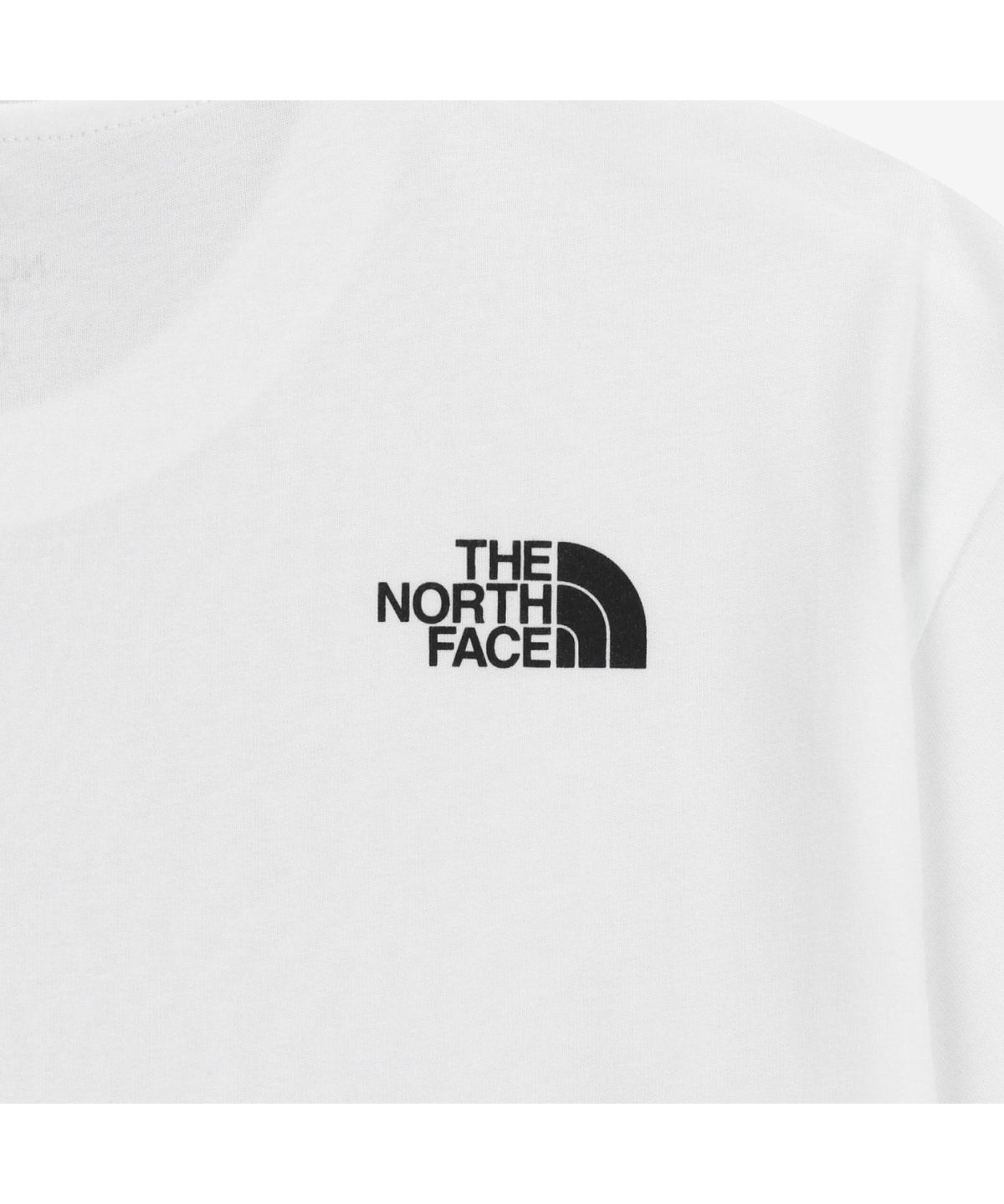 노스페이스(THE NORTH FACE) NT7US00J 코튼 반팔 티 WHITE