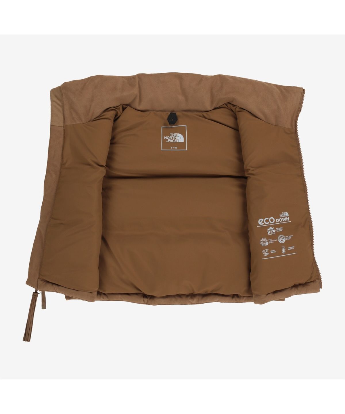 노스페이스(THE NORTH FACE) NV1DR82K 화이트라벨 여성 스웨이드 눕시 베스트 (RDS) CAMEL