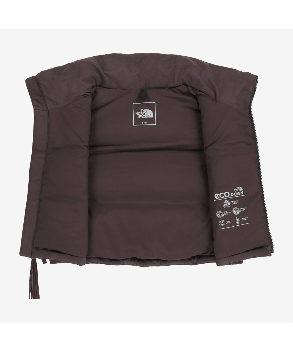 노스페이스(THE NORTH FACE) NV1DR82J 화이트라벨 여성 스웨이드 눕시 베스트 (RDS) BROWN