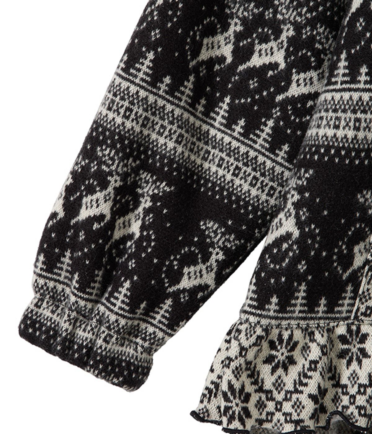 유쓰배쓰(YOUTHBATH) Nordic Oversized Knit Hoodie
