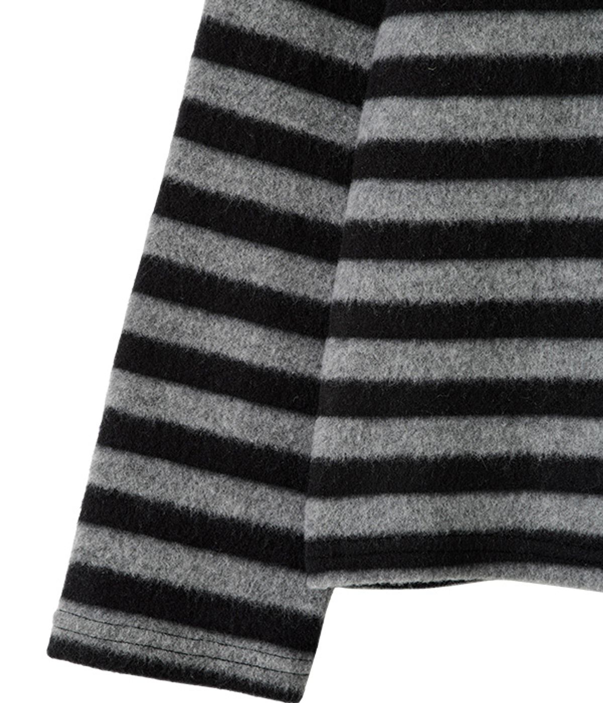 유쓰배쓰(YOUTHBATH) Hooded Henley Tee_Stripe