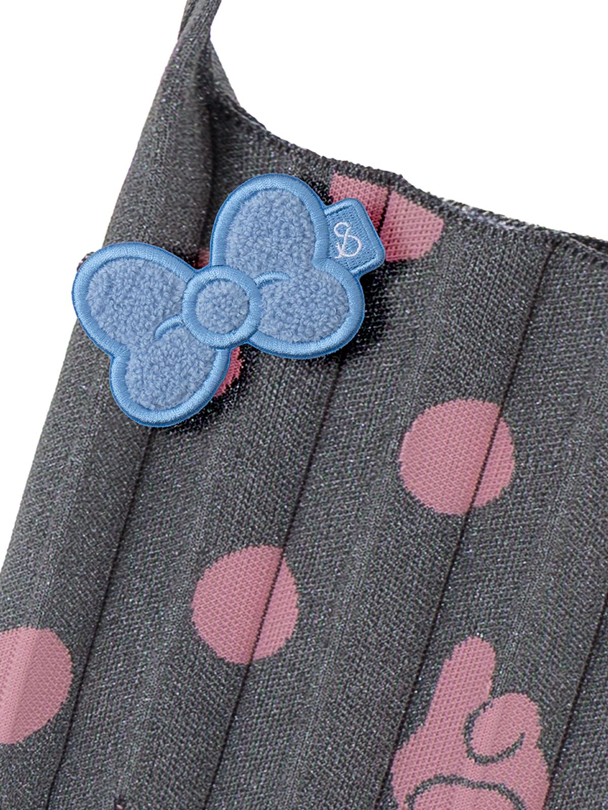 조셉앤스테이시(JOSEPH&STACEY) Lucky My Melody Boucle Wappen Blue Ribbon