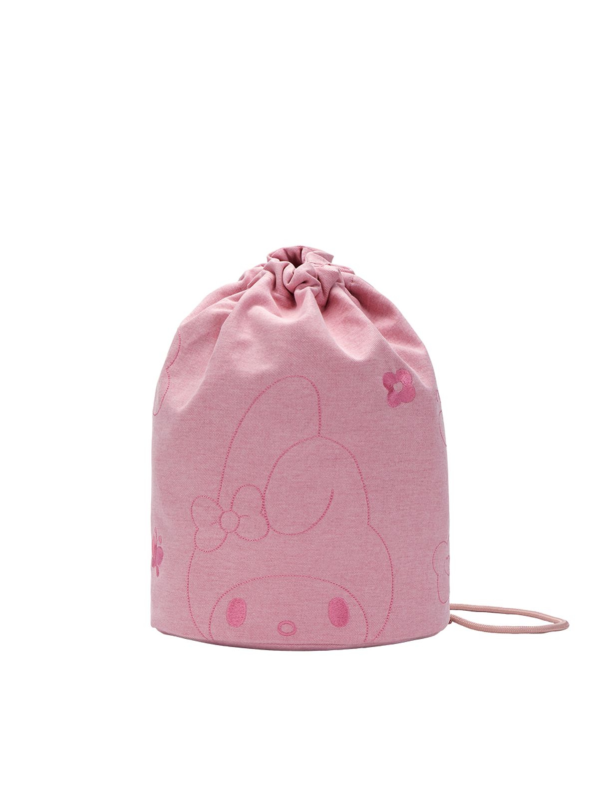 조셉앤스테이시(JOSEPH&STACEY) Denim String Backpack My Melody Washed Pink