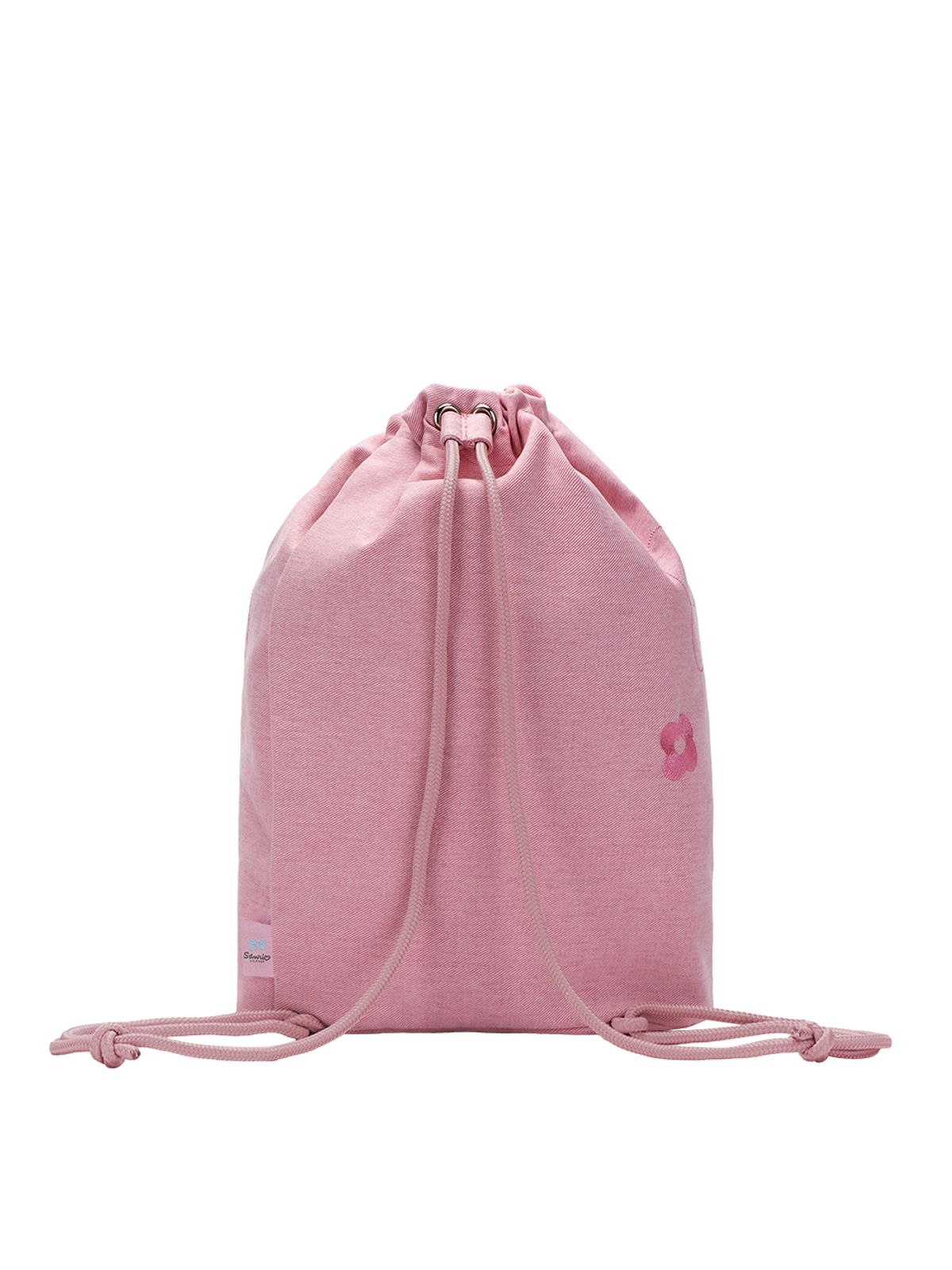 조셉앤스테이시(JOSEPH&STACEY) Denim String Backpack My Melody Washed Pink