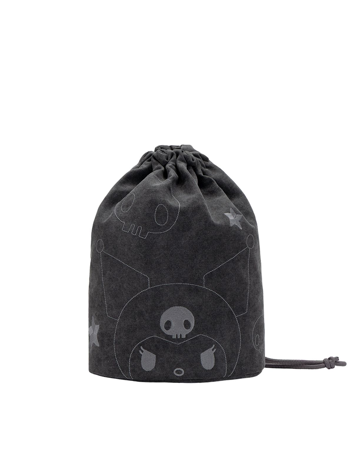 조셉앤스테이시(JOSEPH&STACEY) Denim String Backpack Kuromi Washed Charcoal