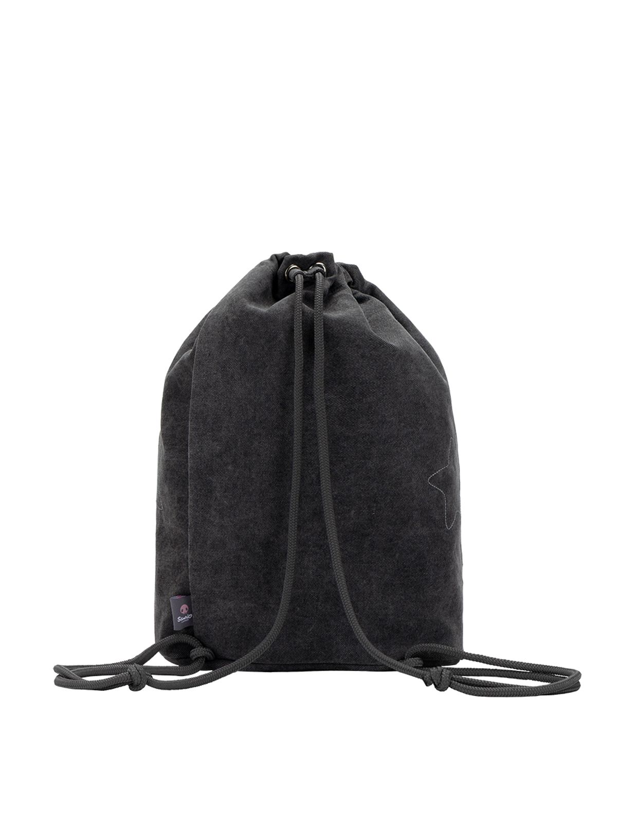 조셉앤스테이시(JOSEPH&STACEY) Denim String Backpack Kuromi Washed Charcoal