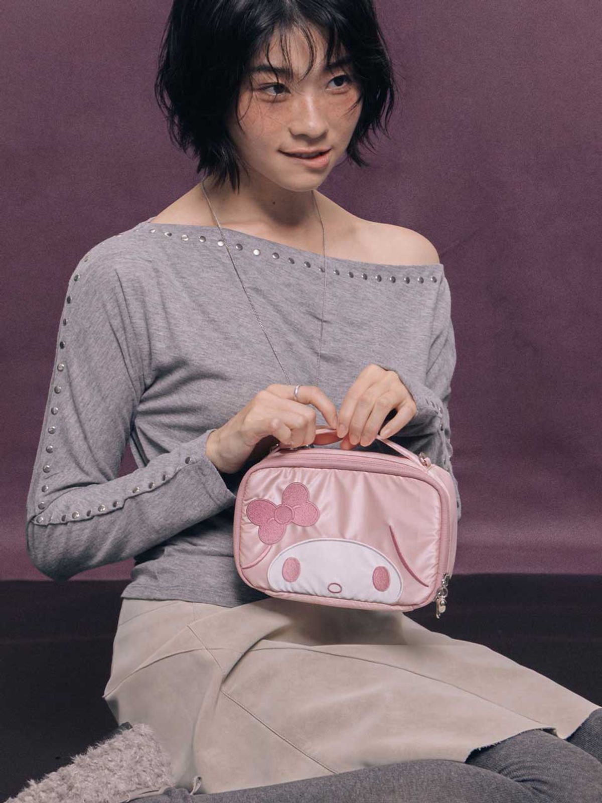 조셉앤스테이시(JOSEPH&STACEY) Cosmetics Pouch My Melody Pink