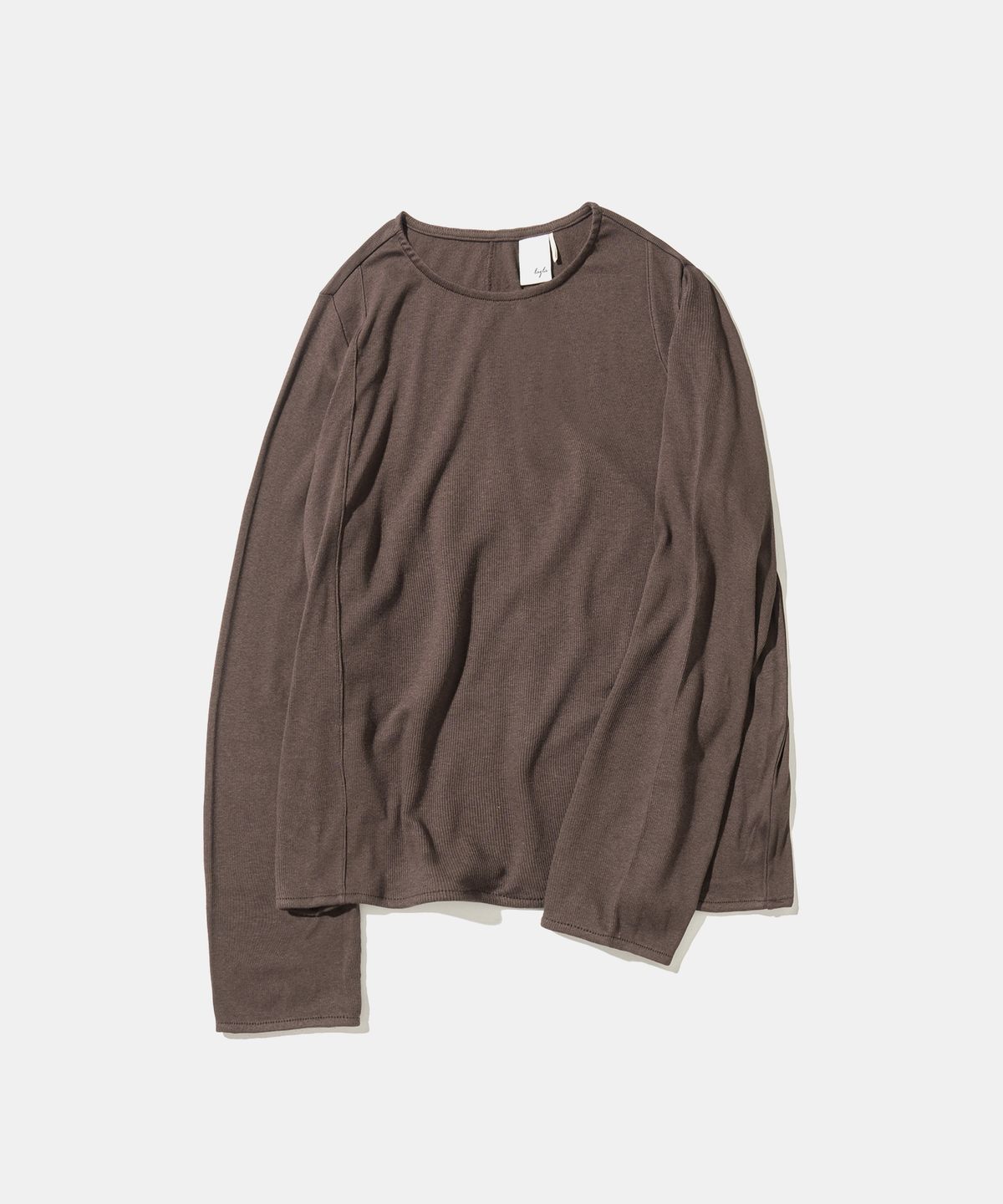 다이아몬드 레이라(DIAMOND LAYLA) Modal Second Layer Longsleeve T101 Brown