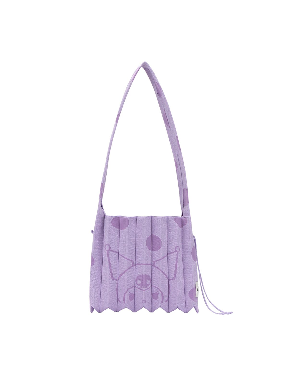조셉앤스테이시(JOSEPH&STACEY) Lucky Pleats Knit Crossbody M Dot Kuromi (ALL)