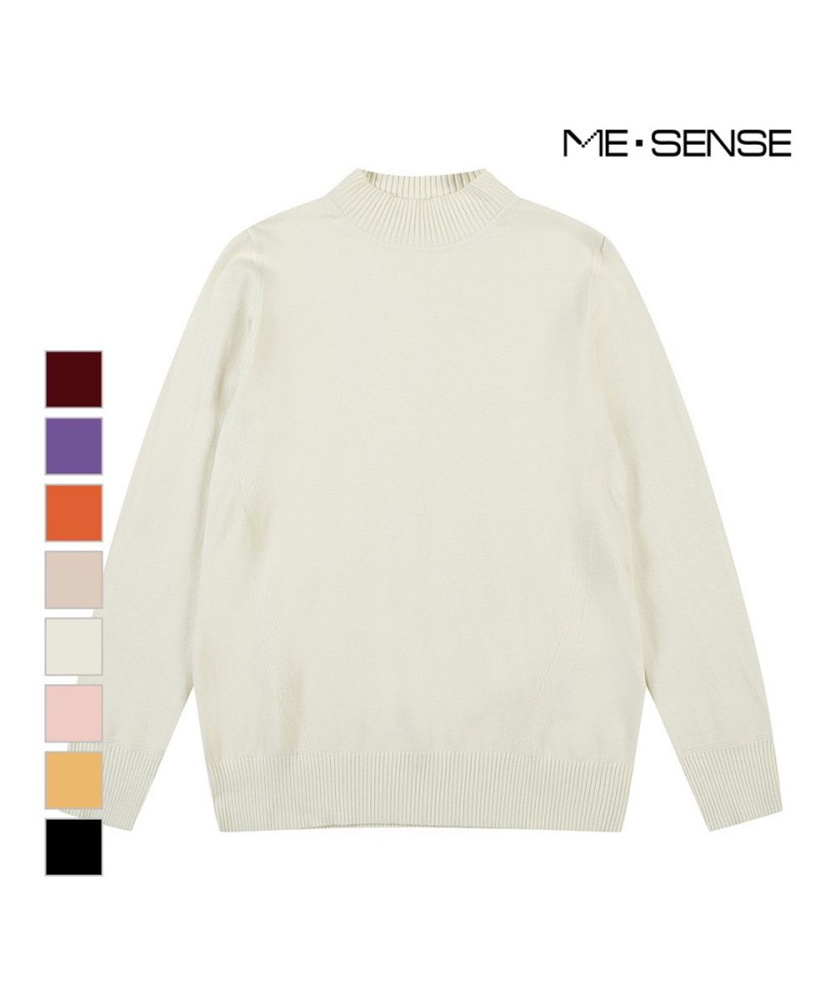 미센스(MESENSE) 기본 반목 풀오버_MB3YKNPD16Z