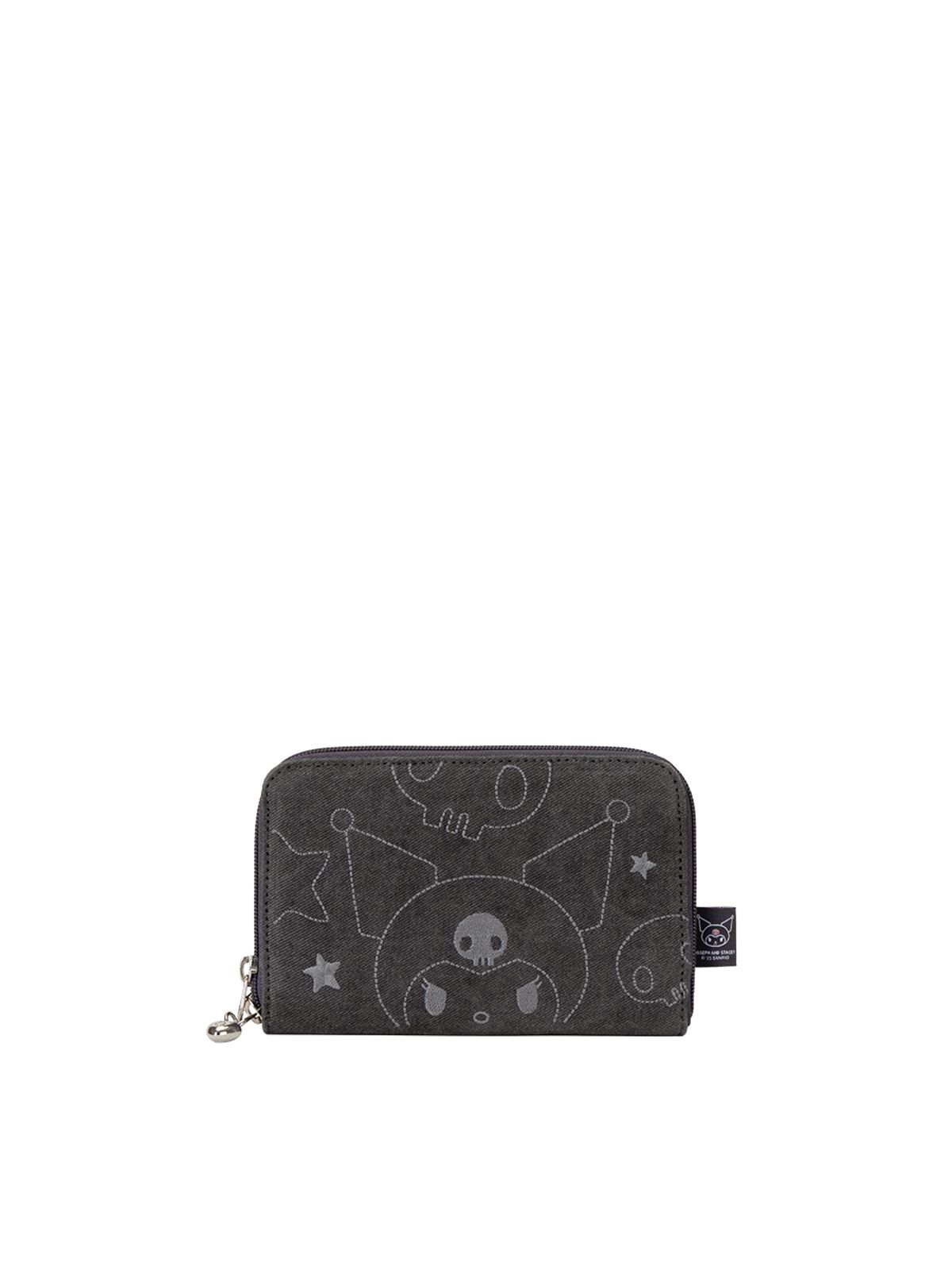 조셉앤스테이시(JOSEPH&STACEY) Denim Travel Cross Wallet Kuromi Washed Charcoal