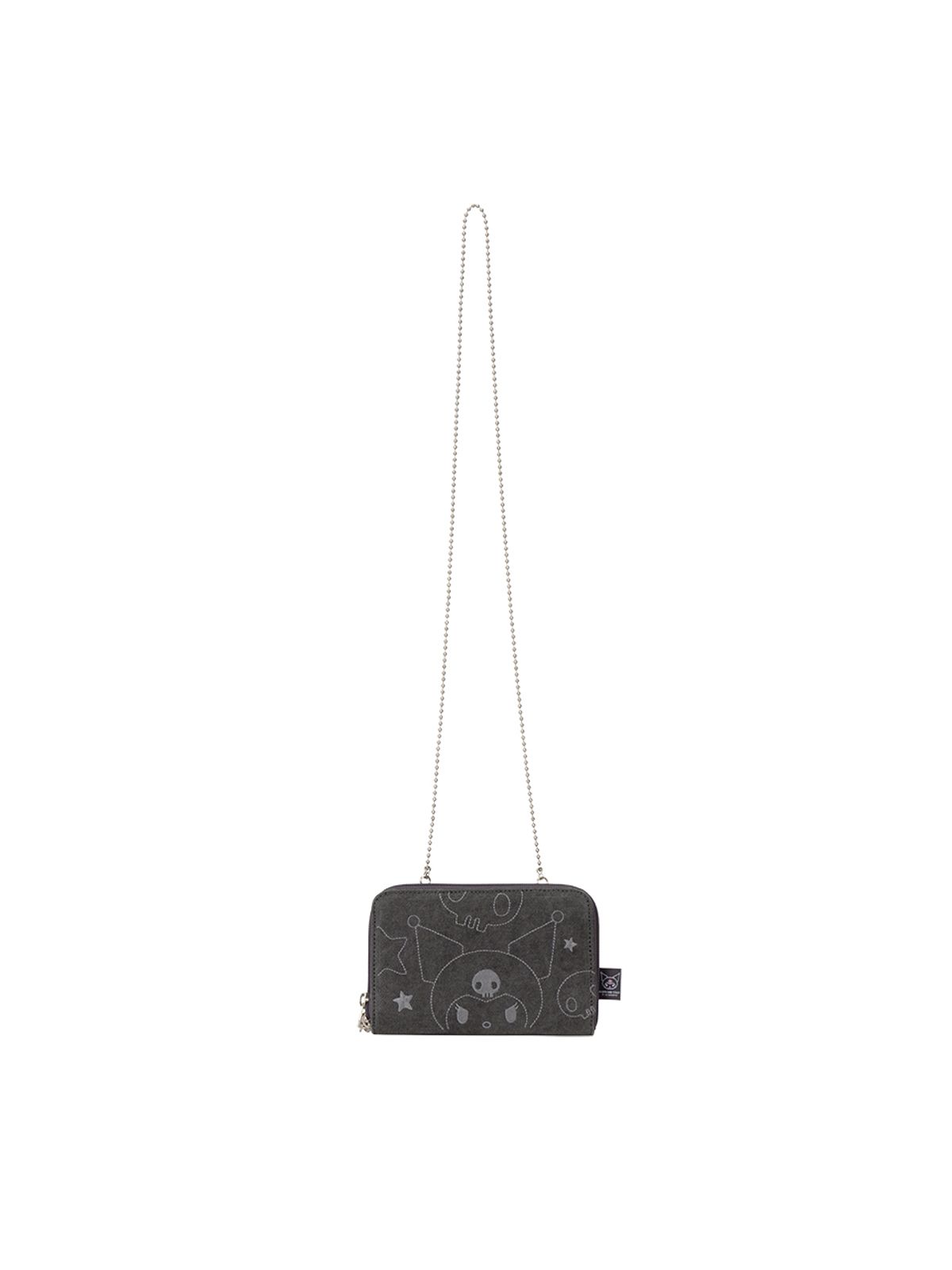 조셉앤스테이시(JOSEPH&STACEY) Denim Travel Cross Wallet Kuromi Washed Charcoal