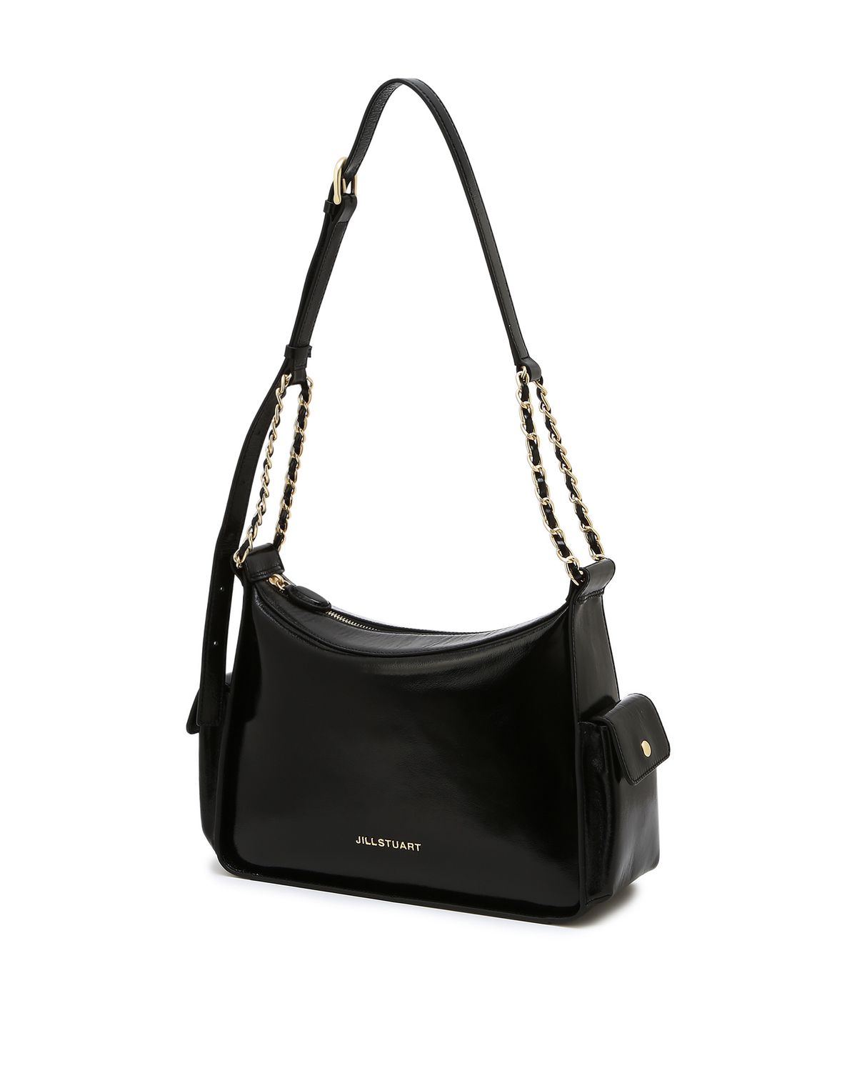 질스튜어트액세서리(JILLSTUART ACC) [MADISON] 매디슨 로고장식 소가죽 체인 숄더백 2color