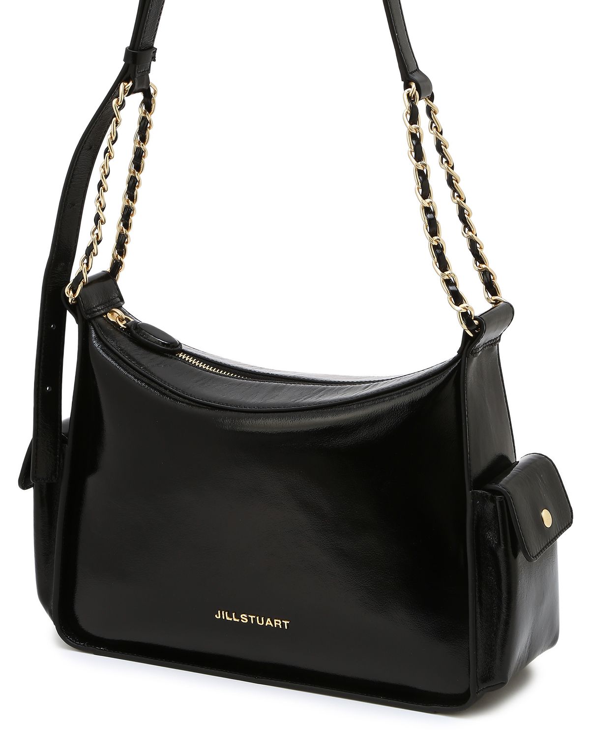 질스튜어트액세서리(JILLSTUART ACC) [MADISON] 매디슨 로고장식 소가죽 체인 숄더백 2color
