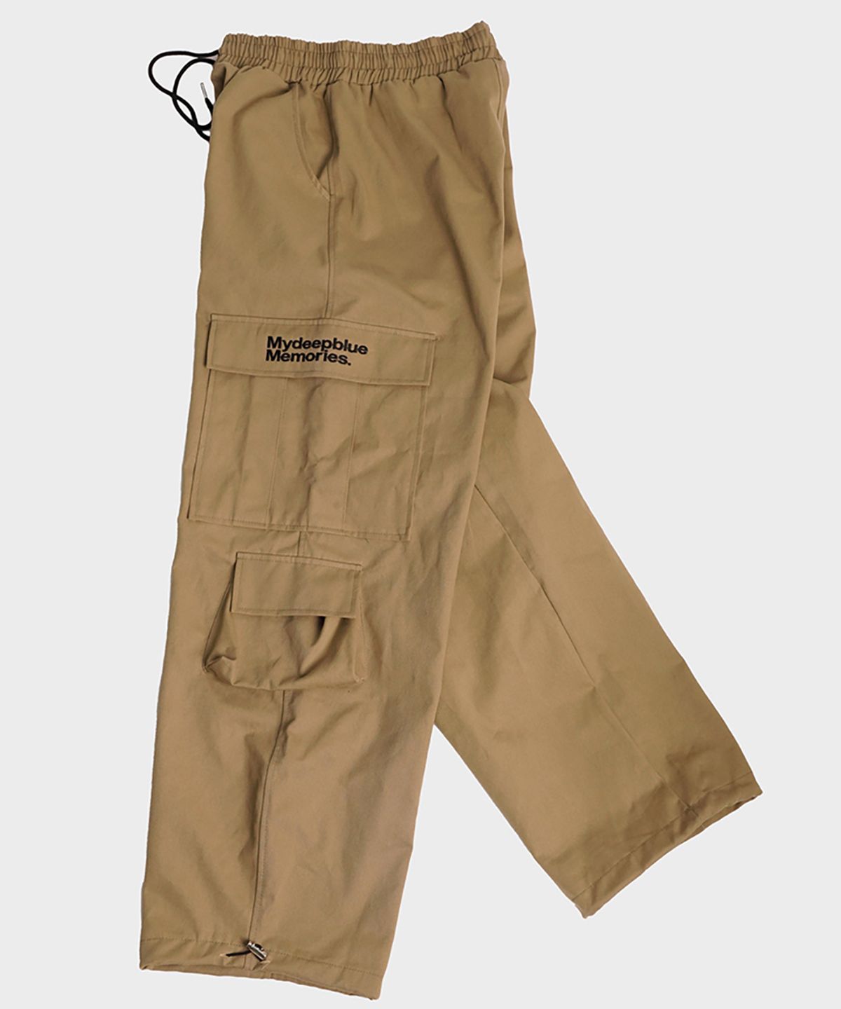 마이딥블루메모리즈(MY DEEP BLUE MEMORIES) (PT) MM WIDE MULTI CARGO PANTS(BEIGE)