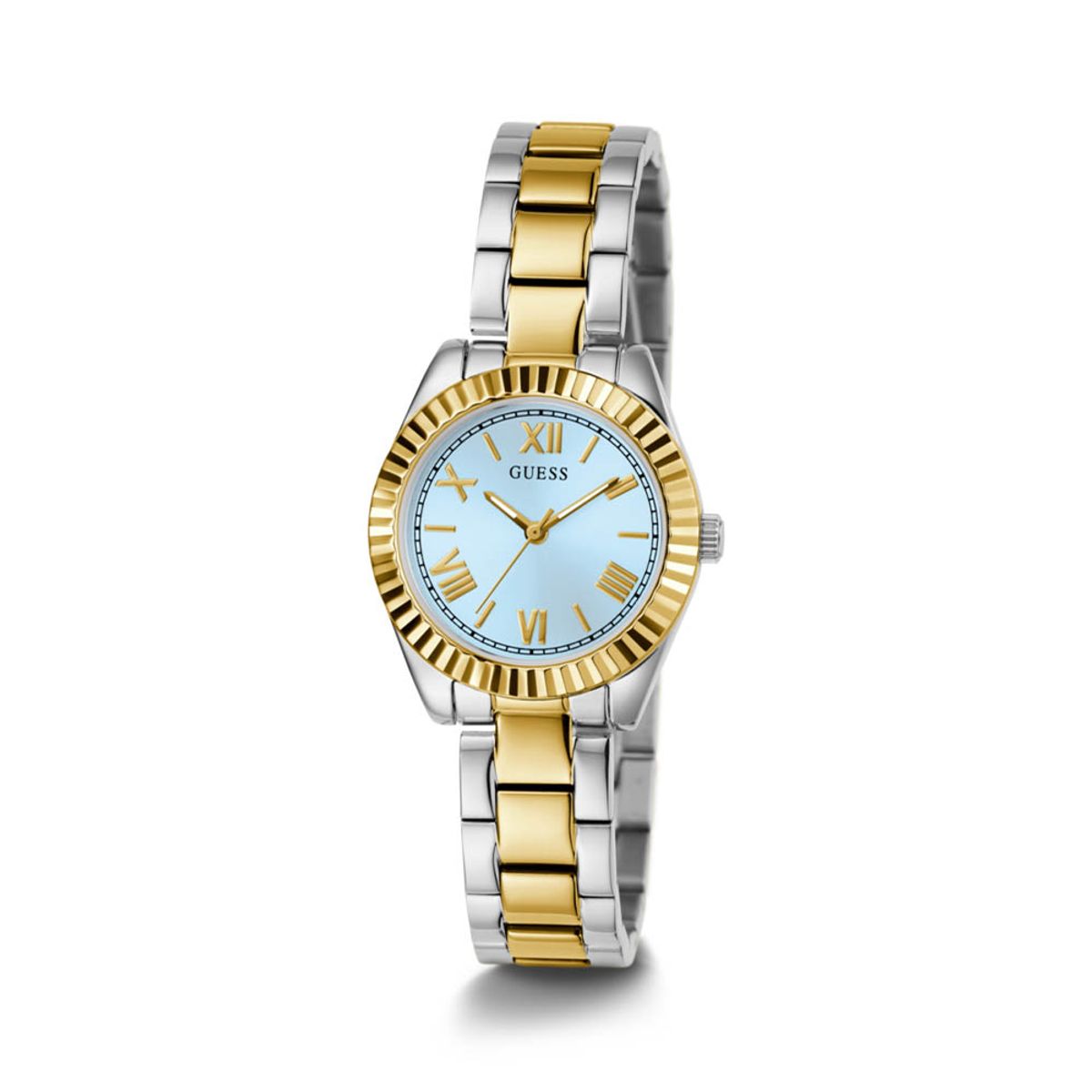게스 시계(GUESS WATCH) 골드 블루 미니 루나 (GW0687L4) 여성시계
