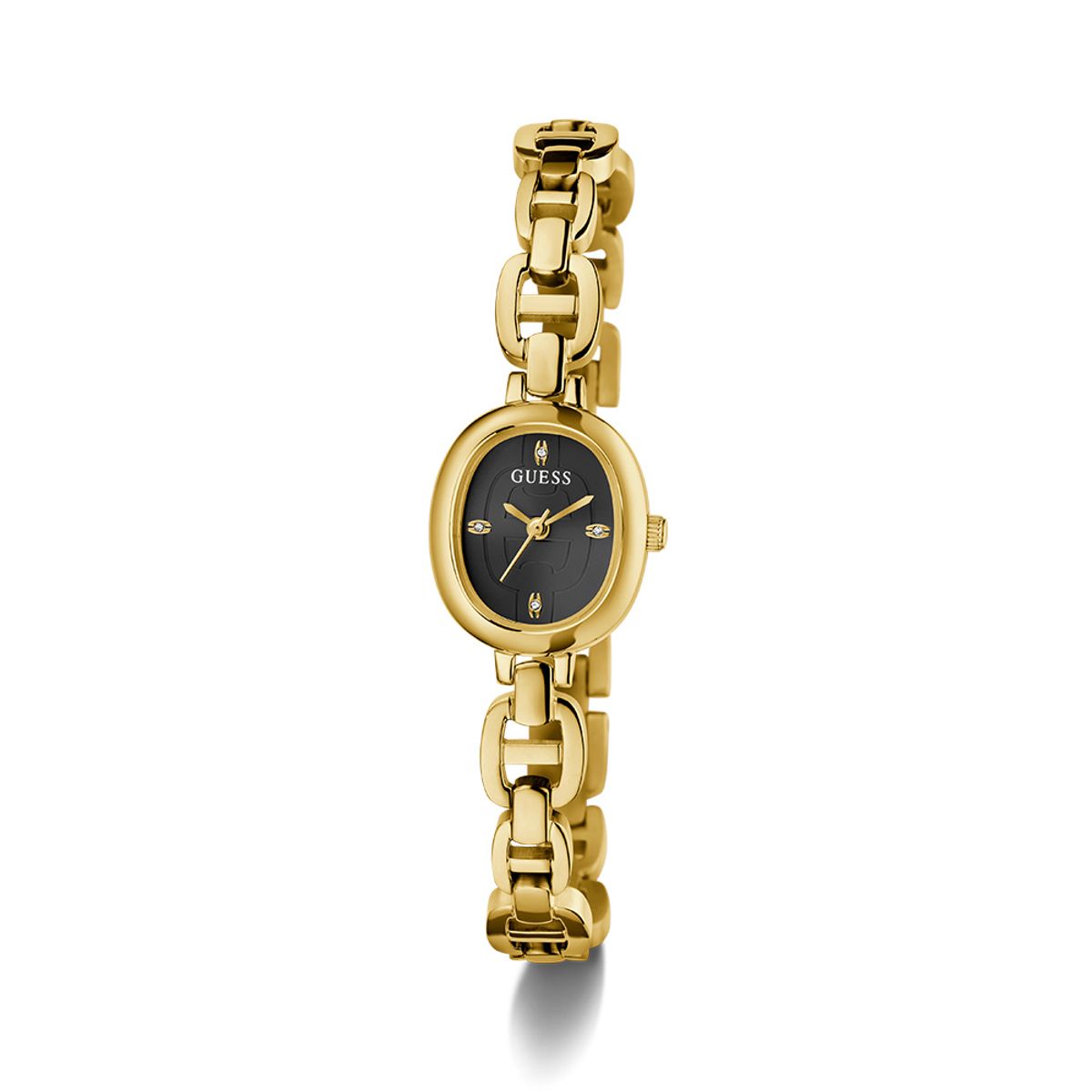 게스 시계(GUESS WATCH) 골드 블랙 비비안 (GW0982L2) 여성시계