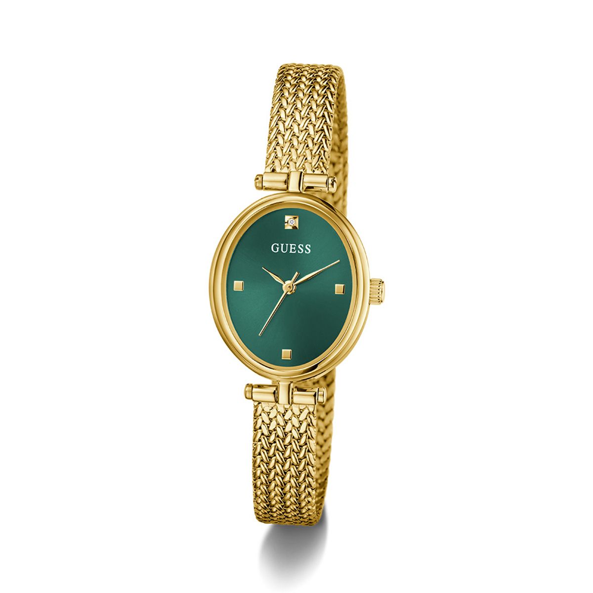 게스 시계(GUESS WATCH) 골드 그린 루비 (GW0935L2) 여성시계