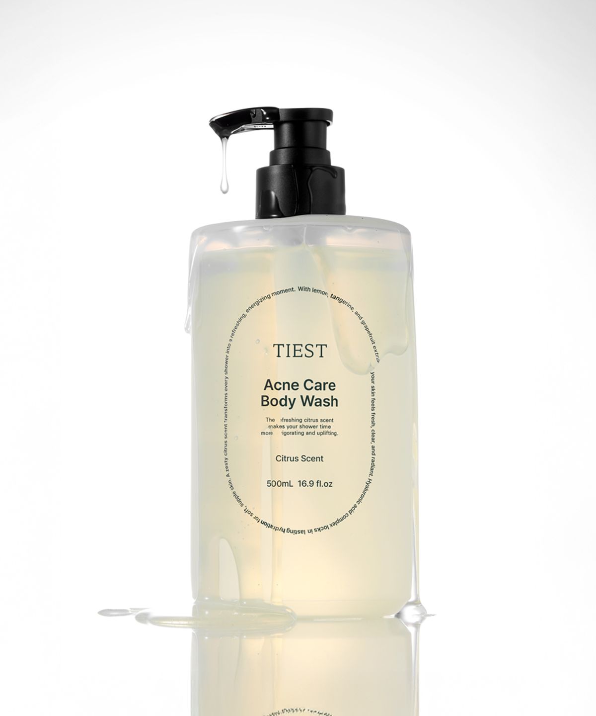 클렙튼(KLEPTON) 티에스트 아크네케어 시트러스 바디워시 약산성 여드름케어 500mL