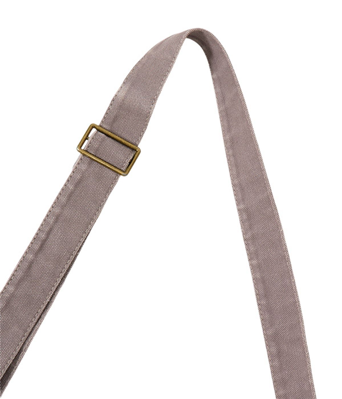 유쓰배쓰(YOUTHBATH) Damage Washed Cross Bag_Charcoal