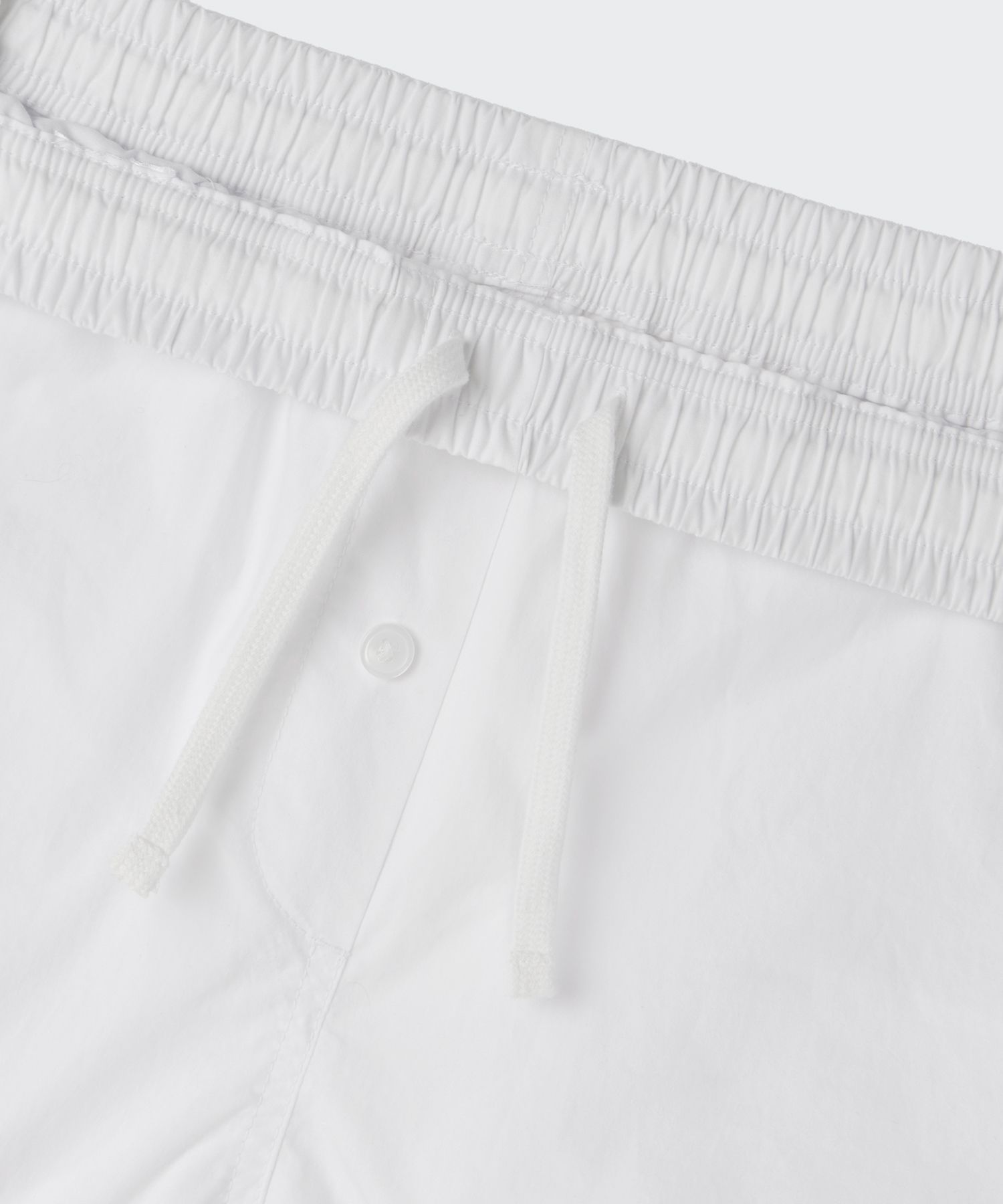 Womens Poplin Pajama Set [White] thumbnail 10