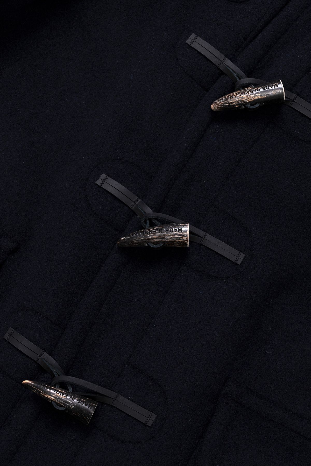 런던트레디션(LONDONTRADITION) Milford Mens Oversize Duffle Coat - Navy SBB 130