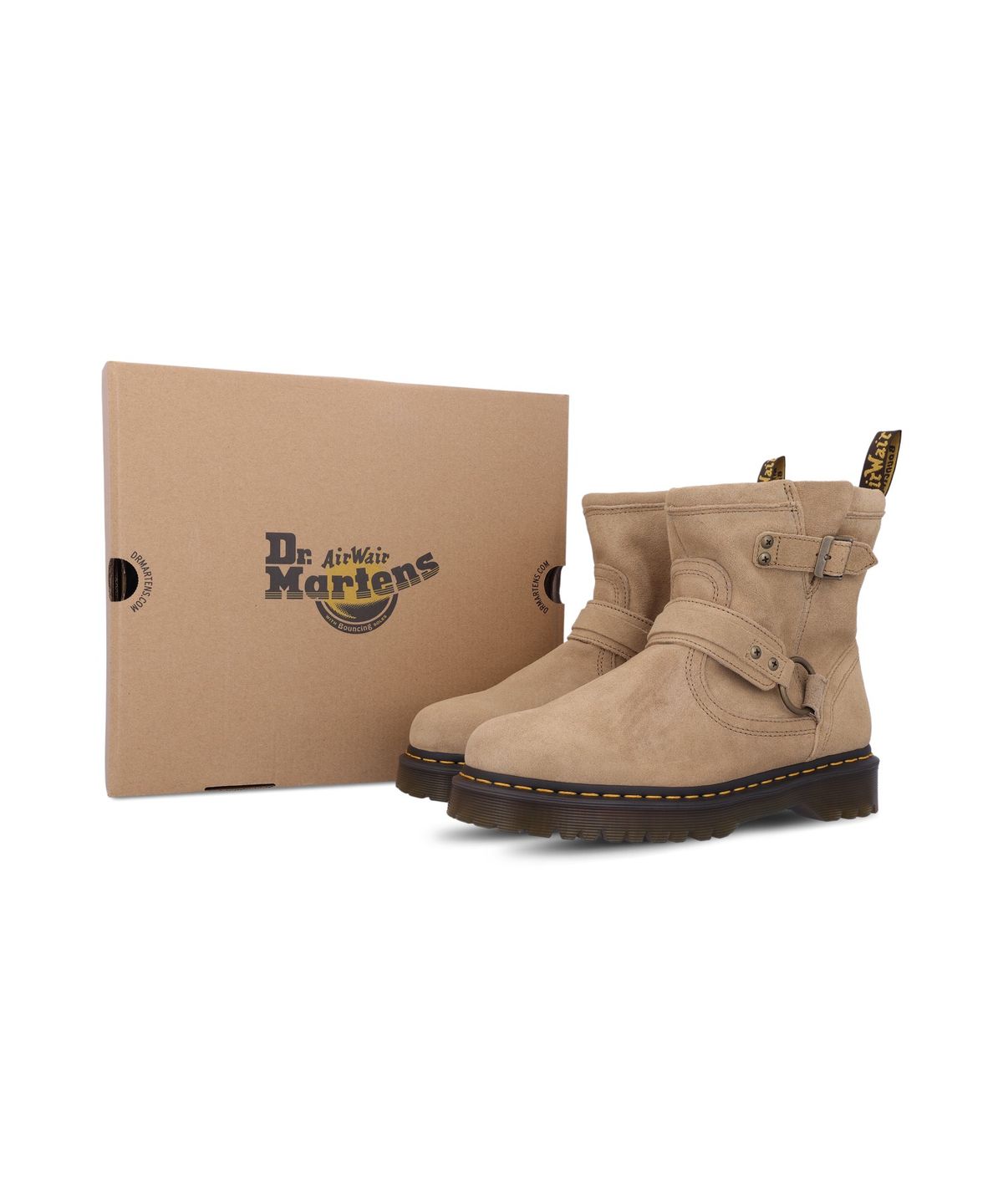 닥터마틴(DR.MARTENS) 애니스톤 하네스 앵클 부츠 - 탄  / 42062200