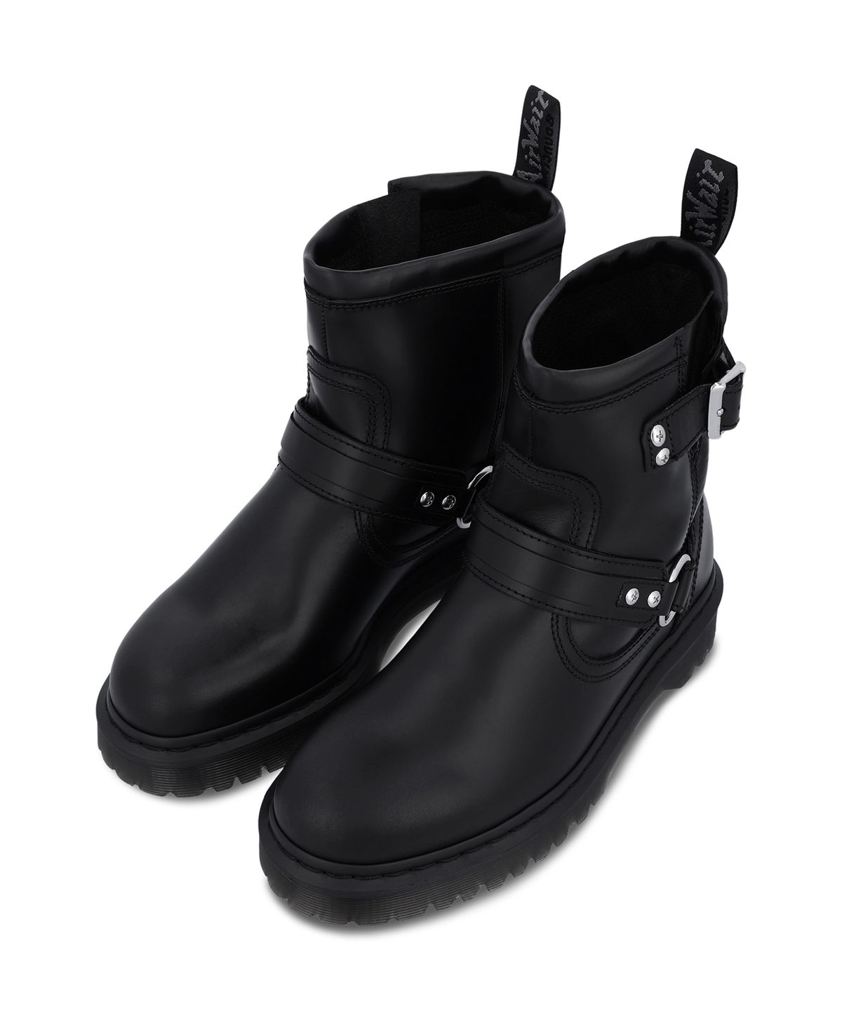닥터마틴(DR.MARTENS) 애니스톤 하네스 앵클 부츠 - 블랙 올리언스 / 42583001