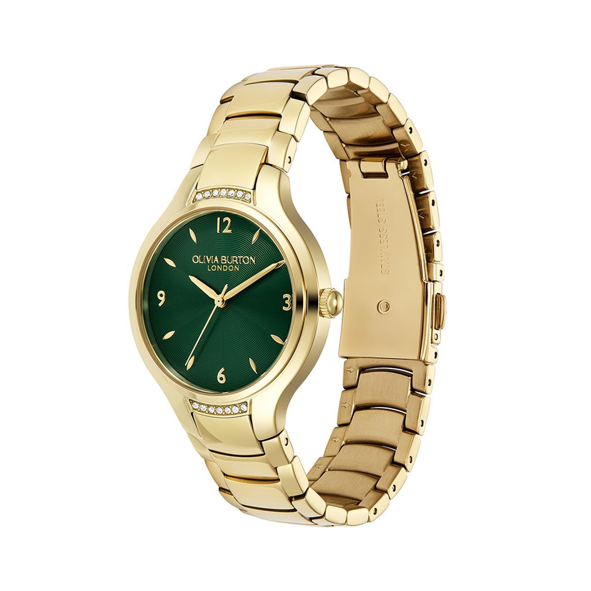 올리비아버튼(OLIVIA BURTON) GOLD GREEN LEA (24000209) 여성시계
