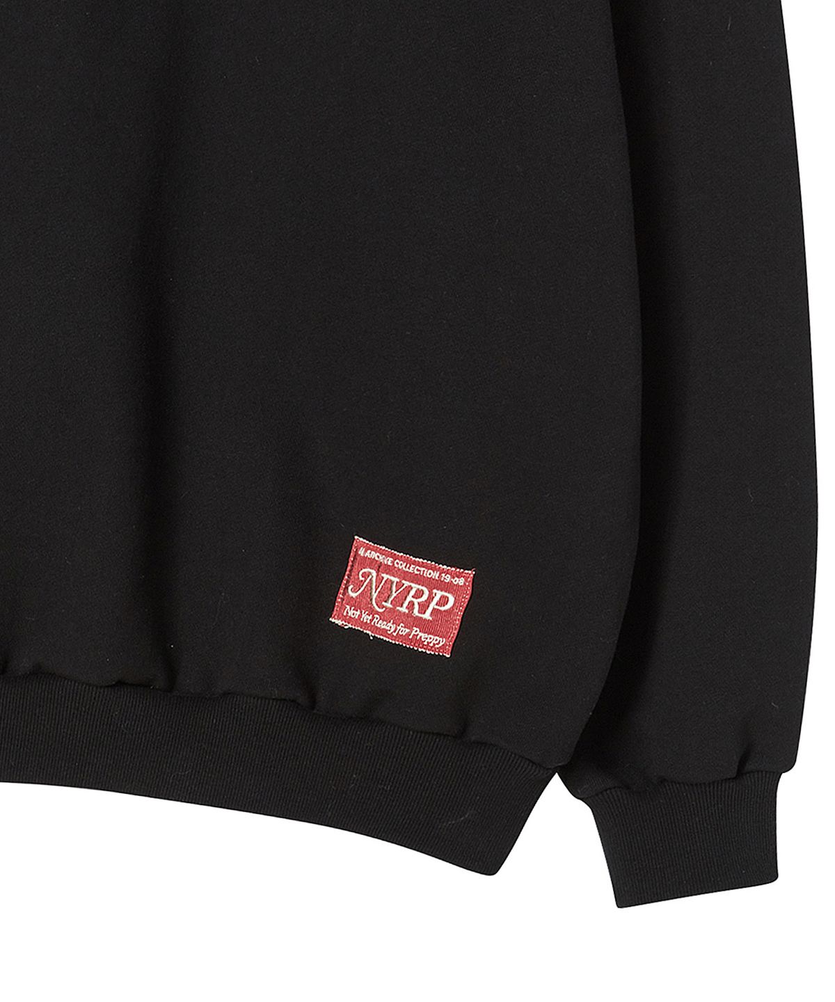 비욘드클로젯(BEYOND CLOSET) [COLLECTION LINE] 헤리티지 집 저지 티셔츠 블랙