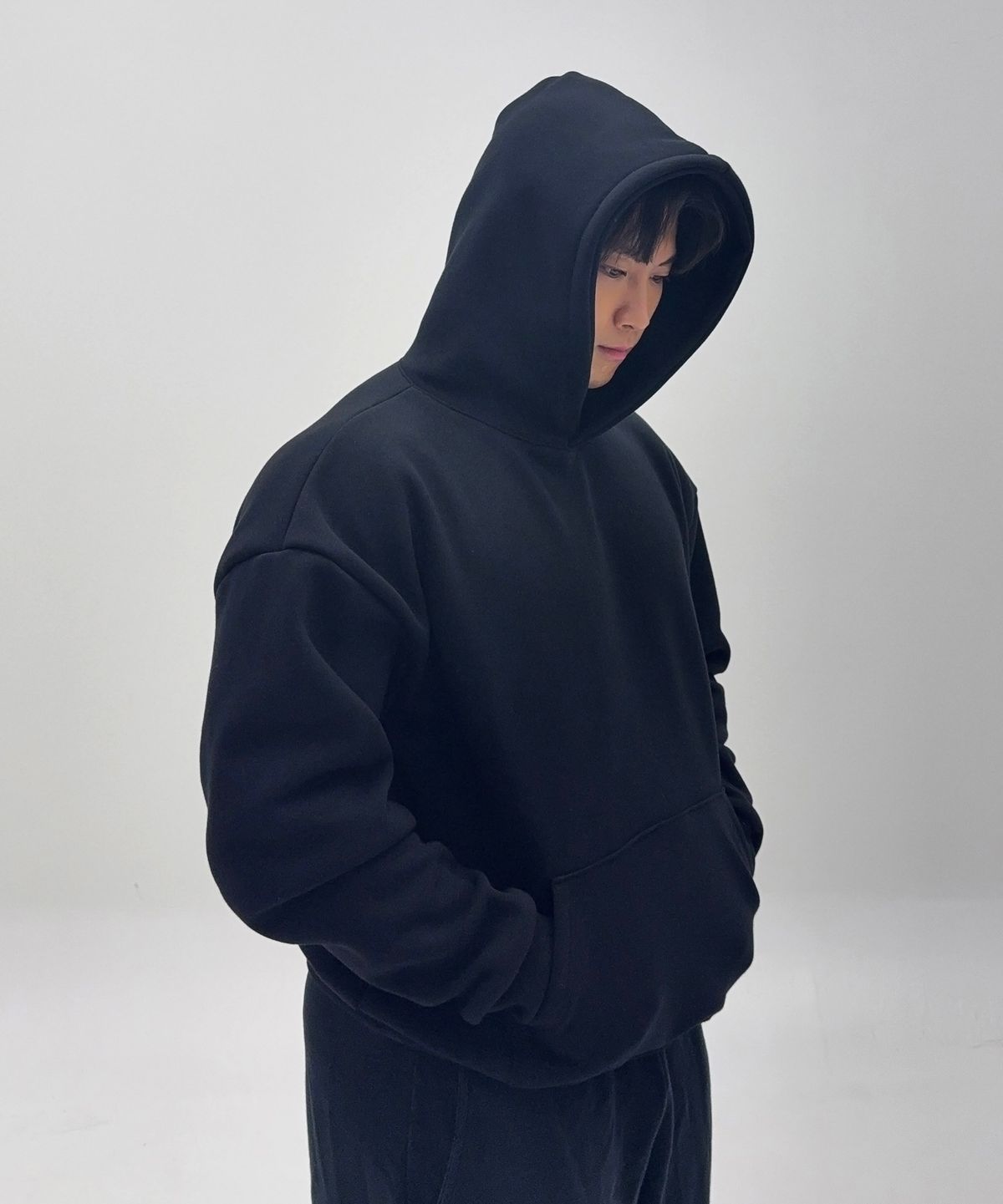 바벨웍스(BARBELLWORKS) 헤비 고중량 이중지 후드티셔츠