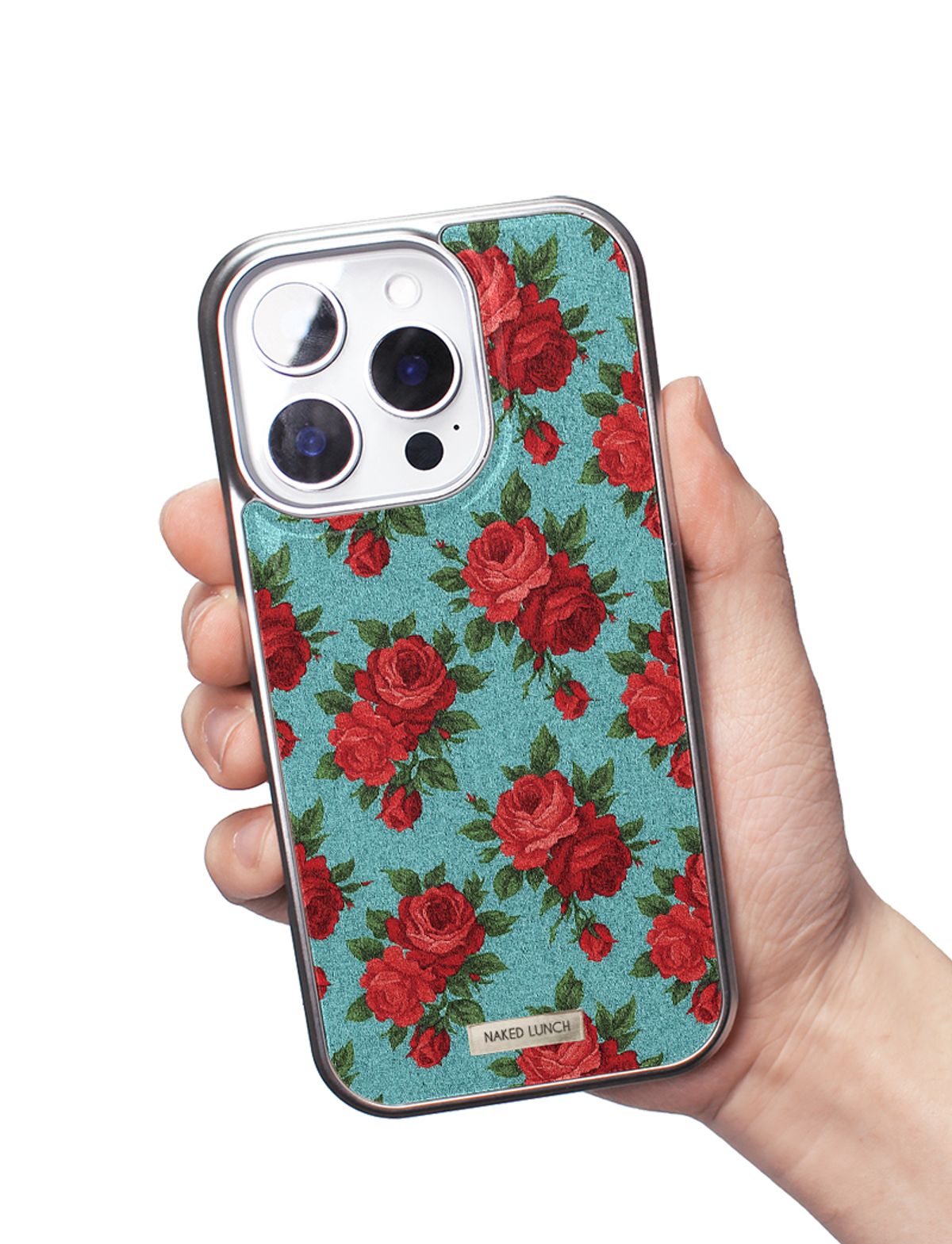 네이키드 런치(NAKED LUNCH) Red Rose Cheongsam Bumper Case (+맥세이프/Set 할인/Z플립)