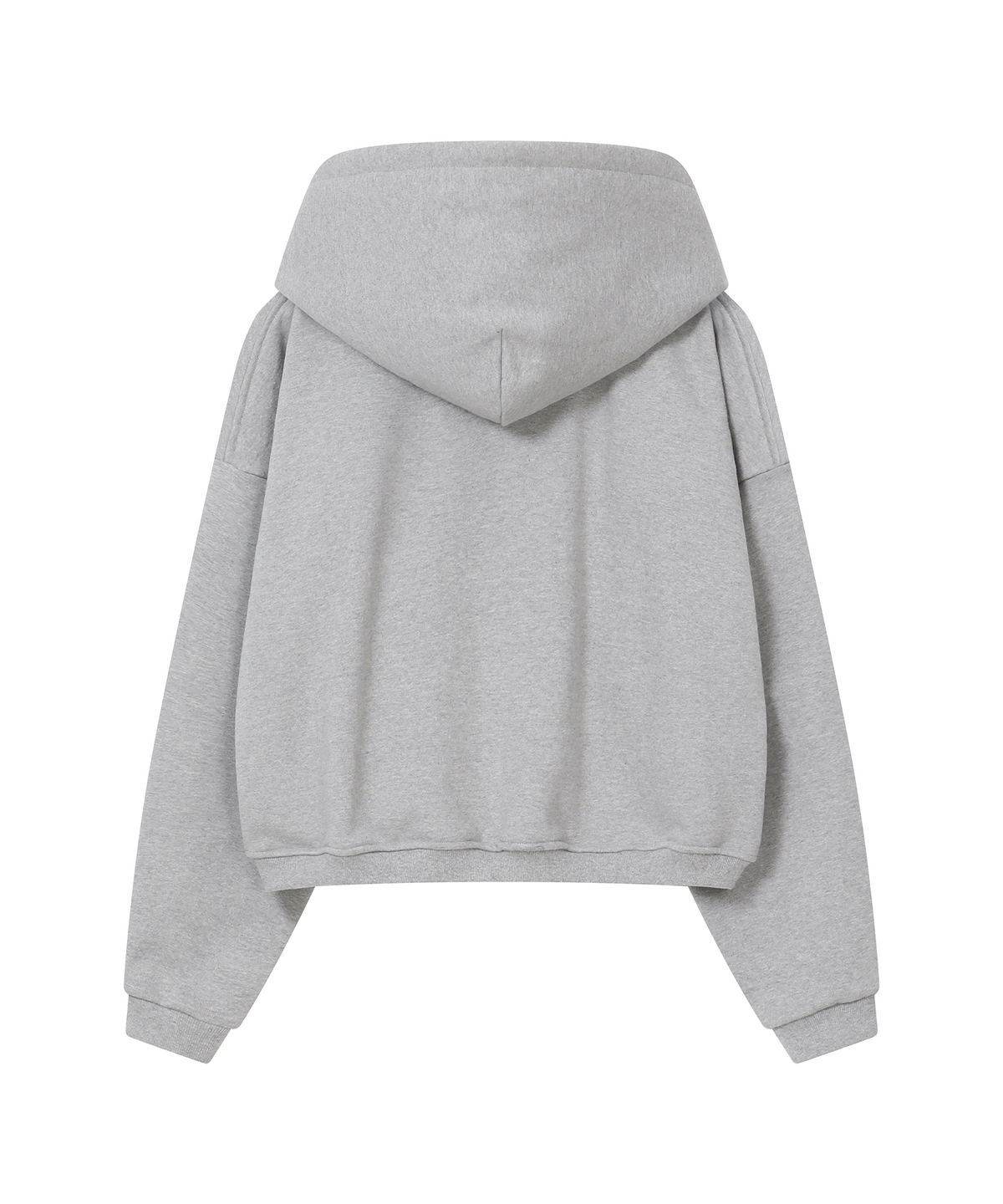 이브인더월드(EVEINTHEWORLD) RIP ZIP HOODIE GREY