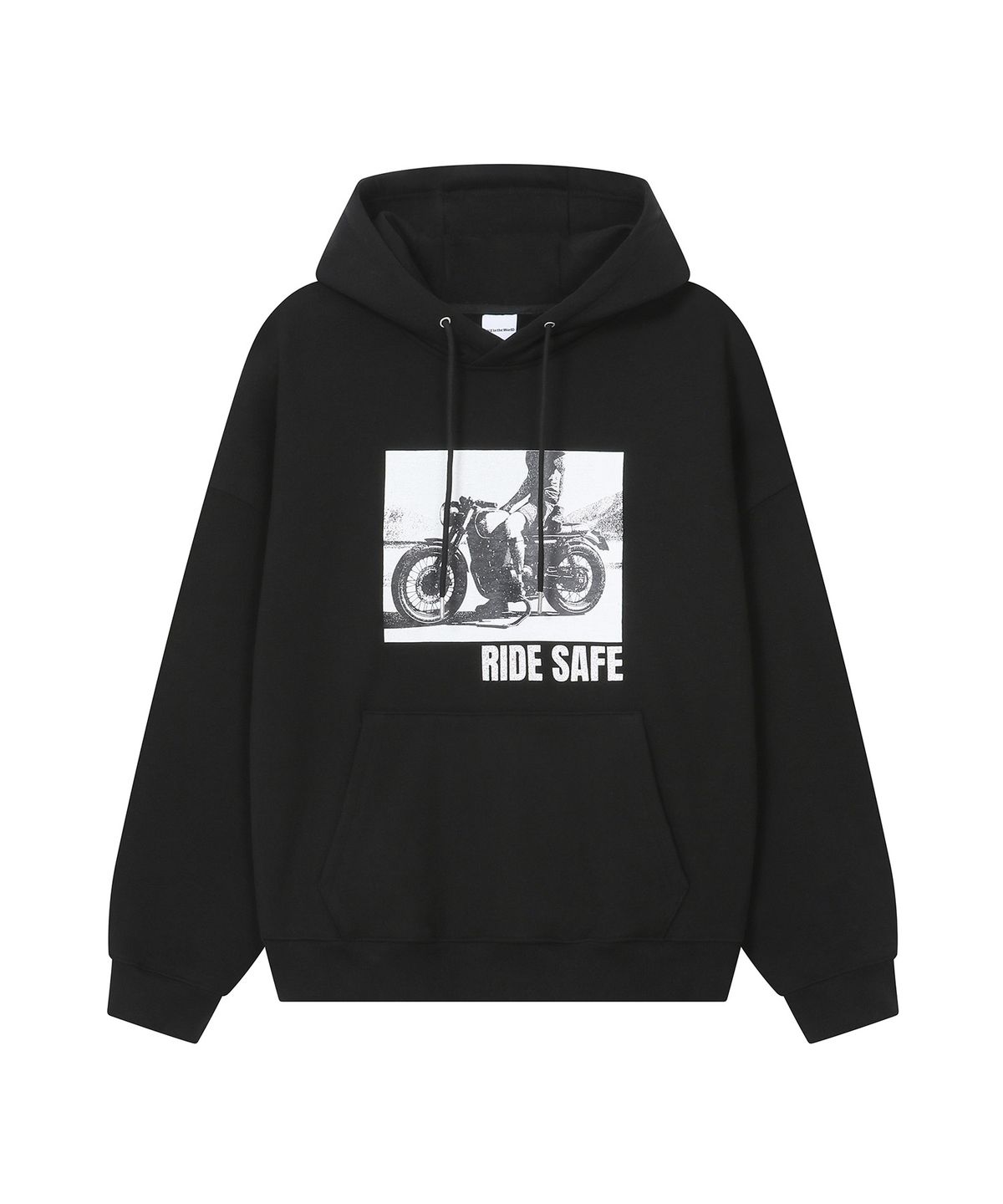 이브인더월드(EVEINTHEWORLD) RIDE SAFE HOODIE BLACK