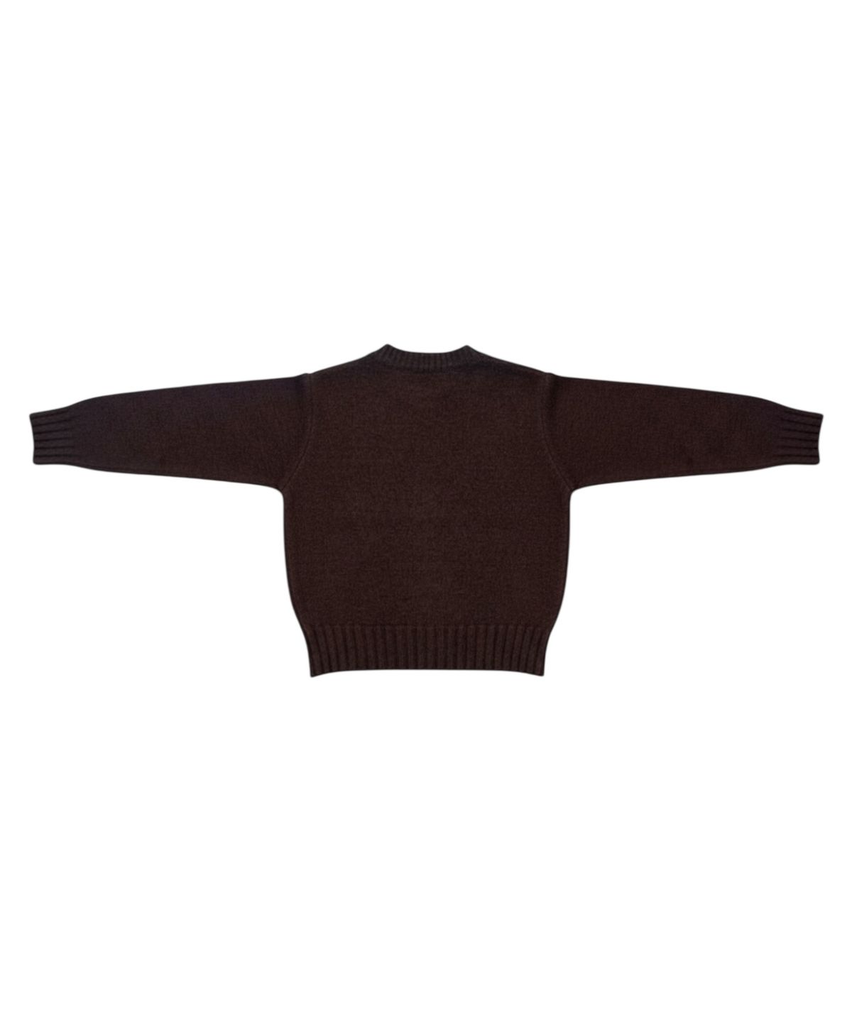 본슬리피(BORN SLIPPY) Soft Touch Crew Sweater (Brown)