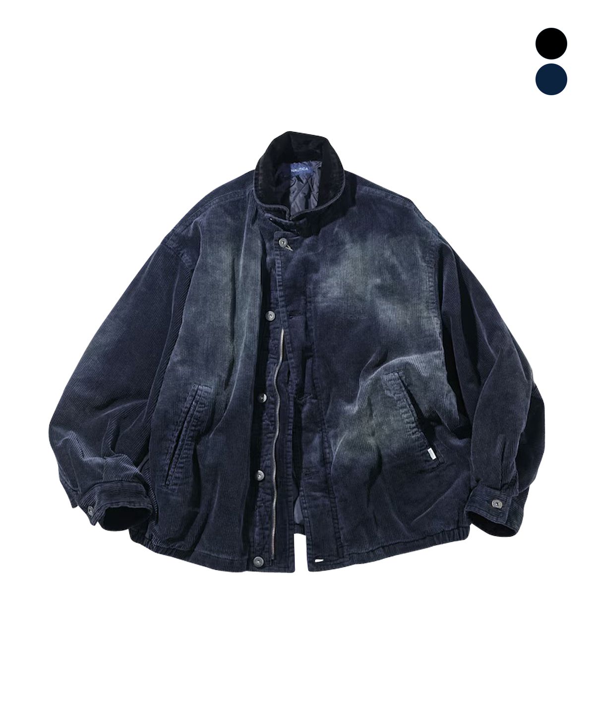 노티카(NAUTICA) 패디드 블리치드 코듀로이 블루종 자켓 JJK1115