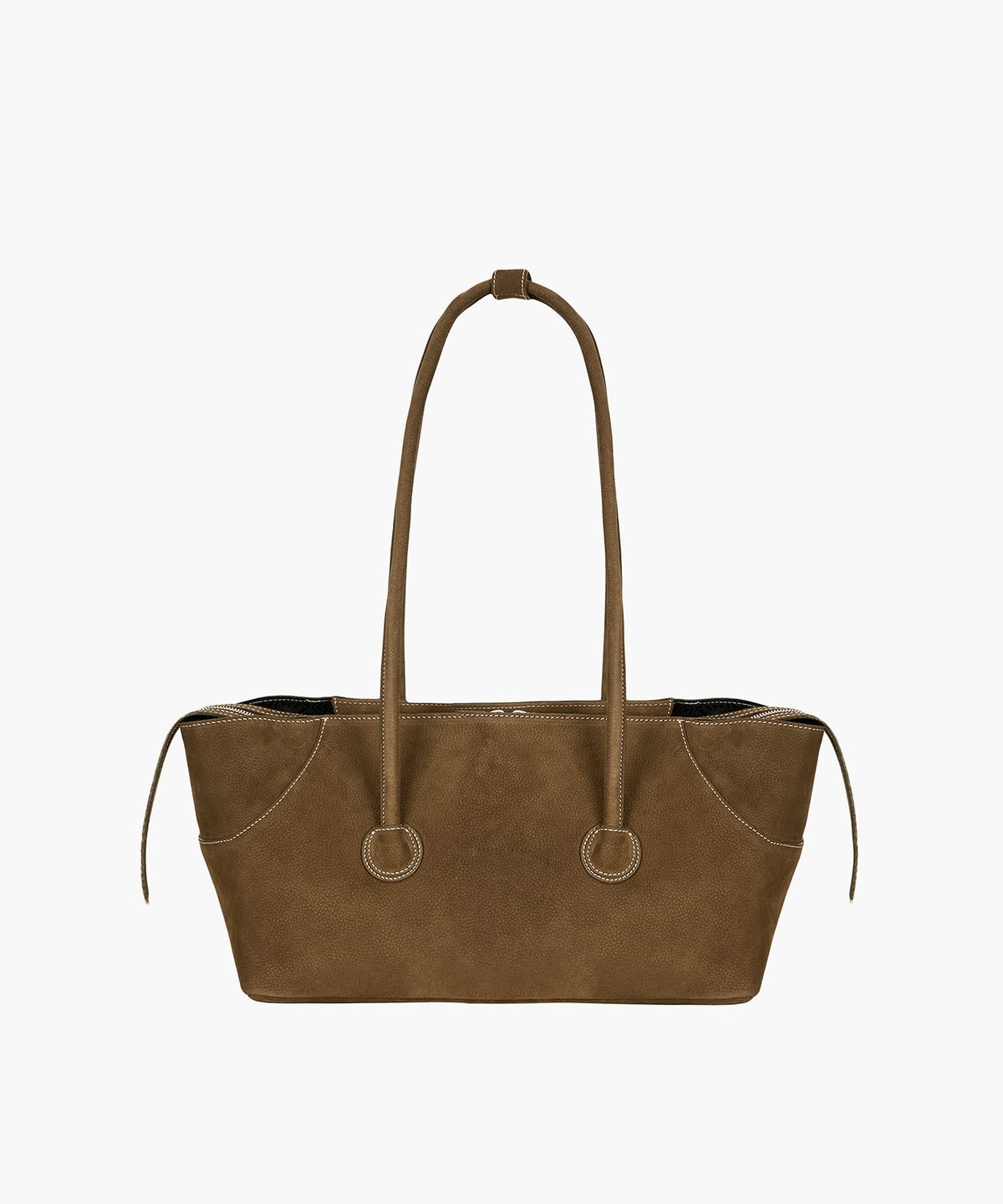 마지셔우드(MARGESHERWOOD) BOAT SHOPPER LARGE_chestnut nubuck