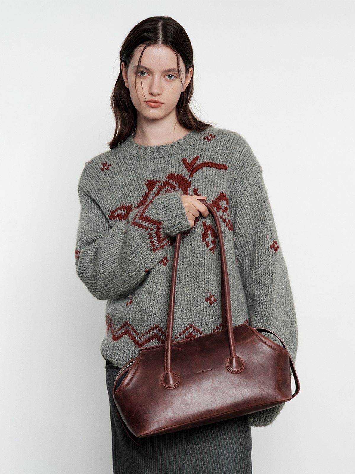 마지셔우드(MARGESHERWOOD) BOAT SHOPPER LARGE_wine pull-up