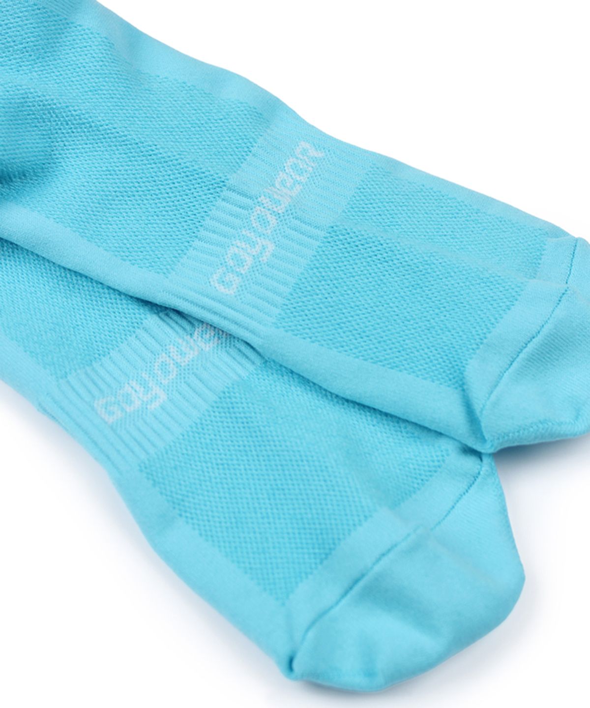 고요웨어(GOYOWEAR) 러닝 크루 삭스 (네온블루)