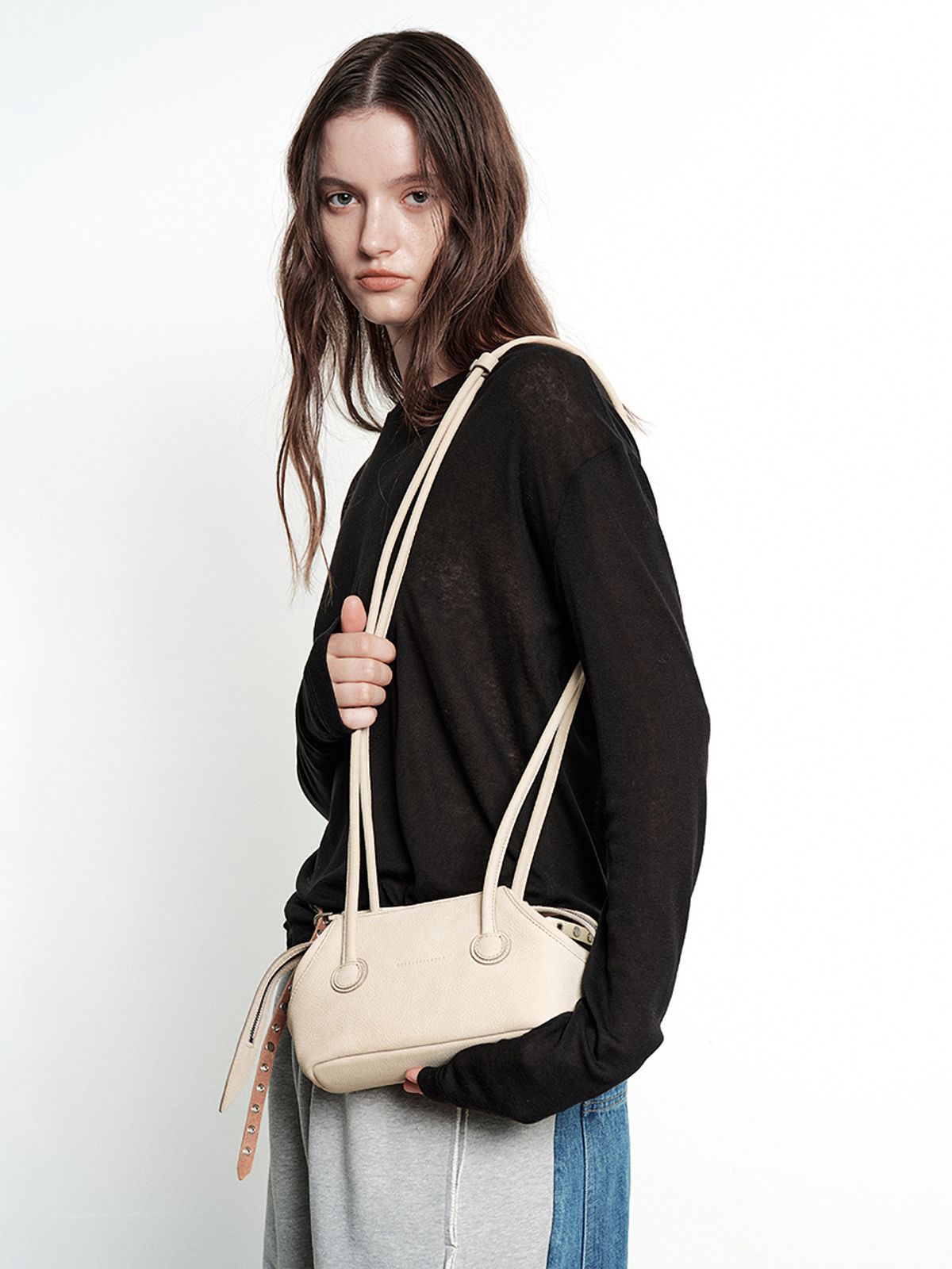 마지셔우드(MARGESHERWOOD) BOAT SHOPPER SMALL_nude nubuck