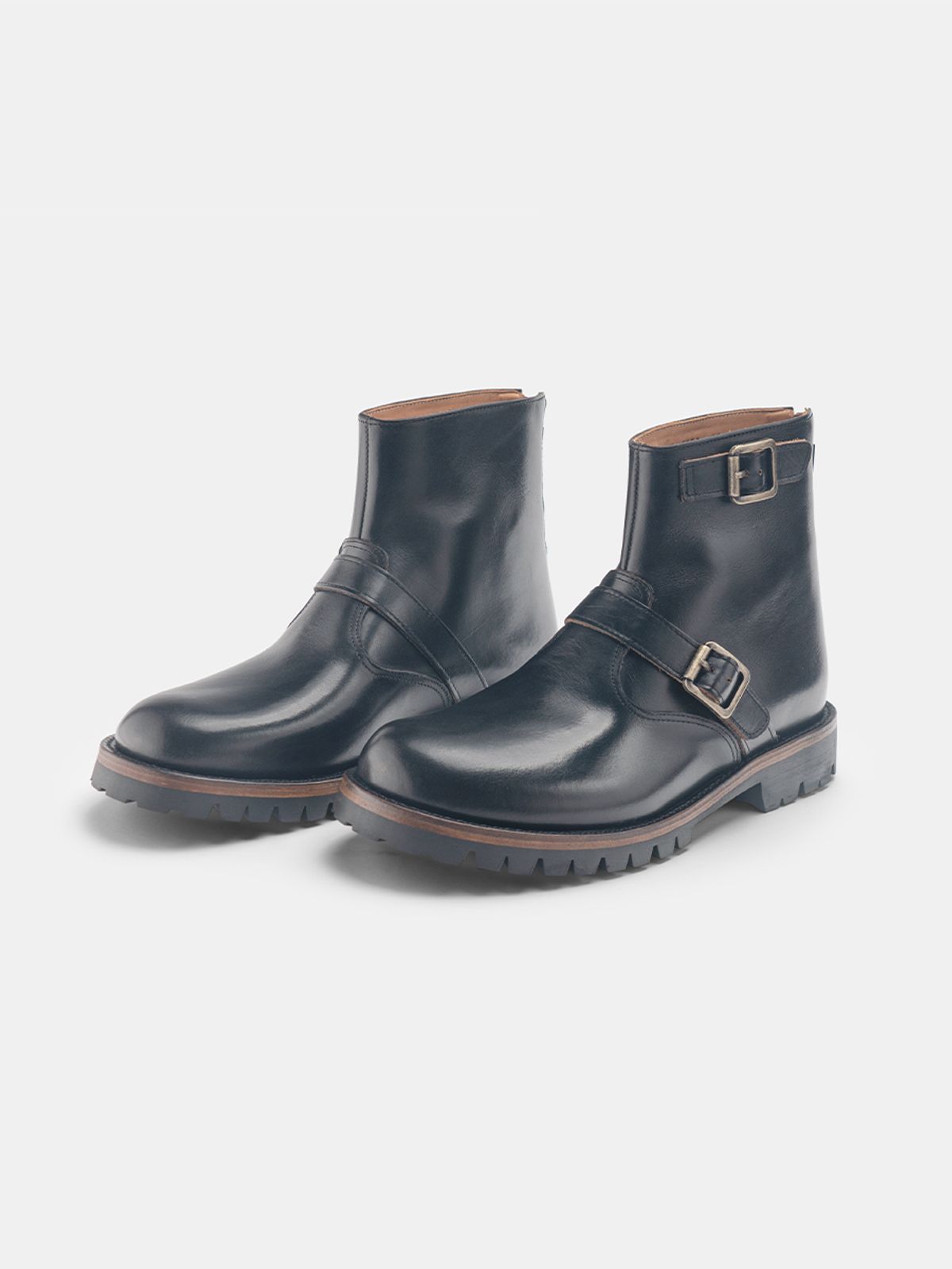 컬러콜라(COLOR COLLA) 60058 BK ENGINEER BOOTS